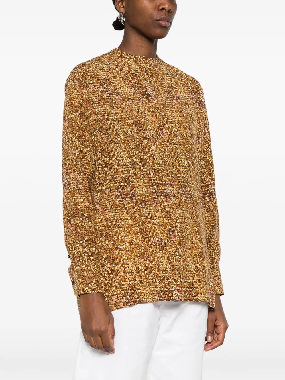 ISABEL MARANT Silk Mini Blouse for Women - FW25 Collection