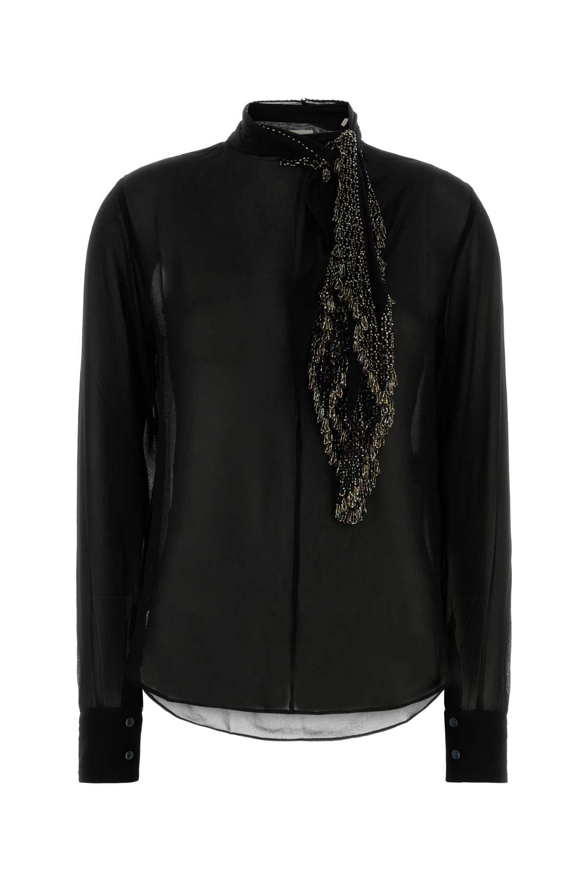 ISABEL MARANT Crepe Elaura Blouse for Women - FW25