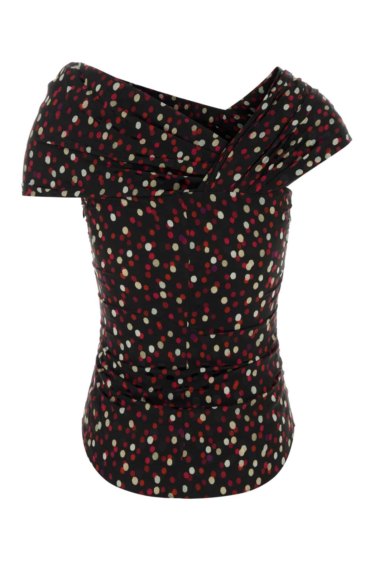 ISABEL MARANT Printed Stretch Silk Esen Top