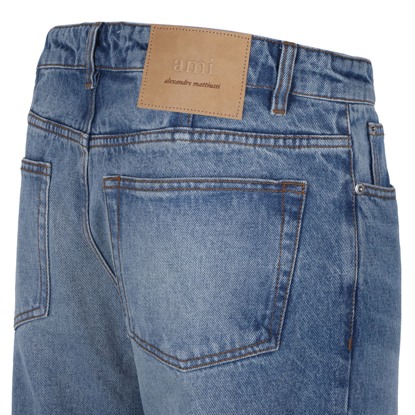 AMI PARIS Men's Used Cotton Jeans