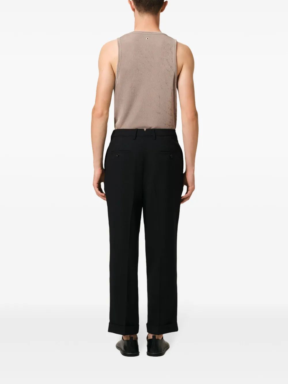 AMI PARIS Carrot Fit Trousers for Men - SS25 Collection