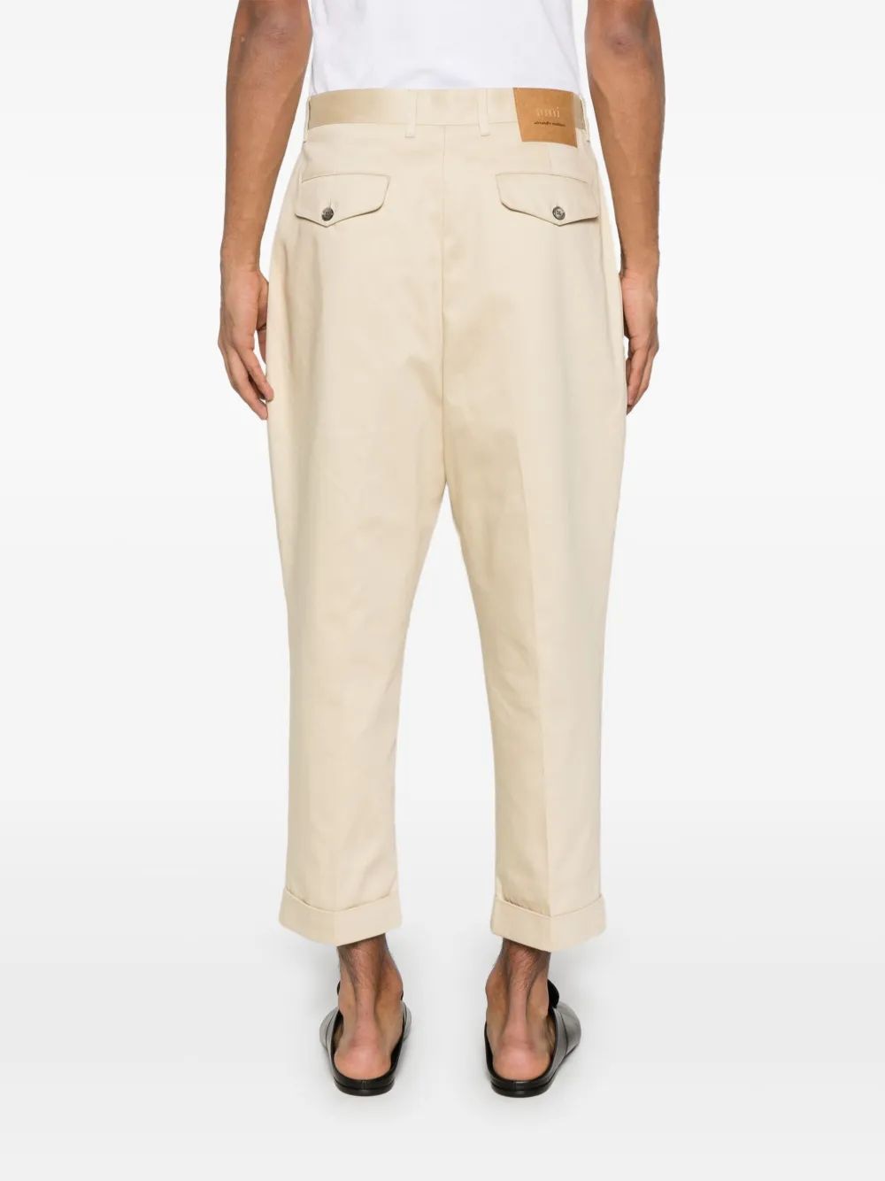 AMI PARIS Men's Oversized Carrot Trousers