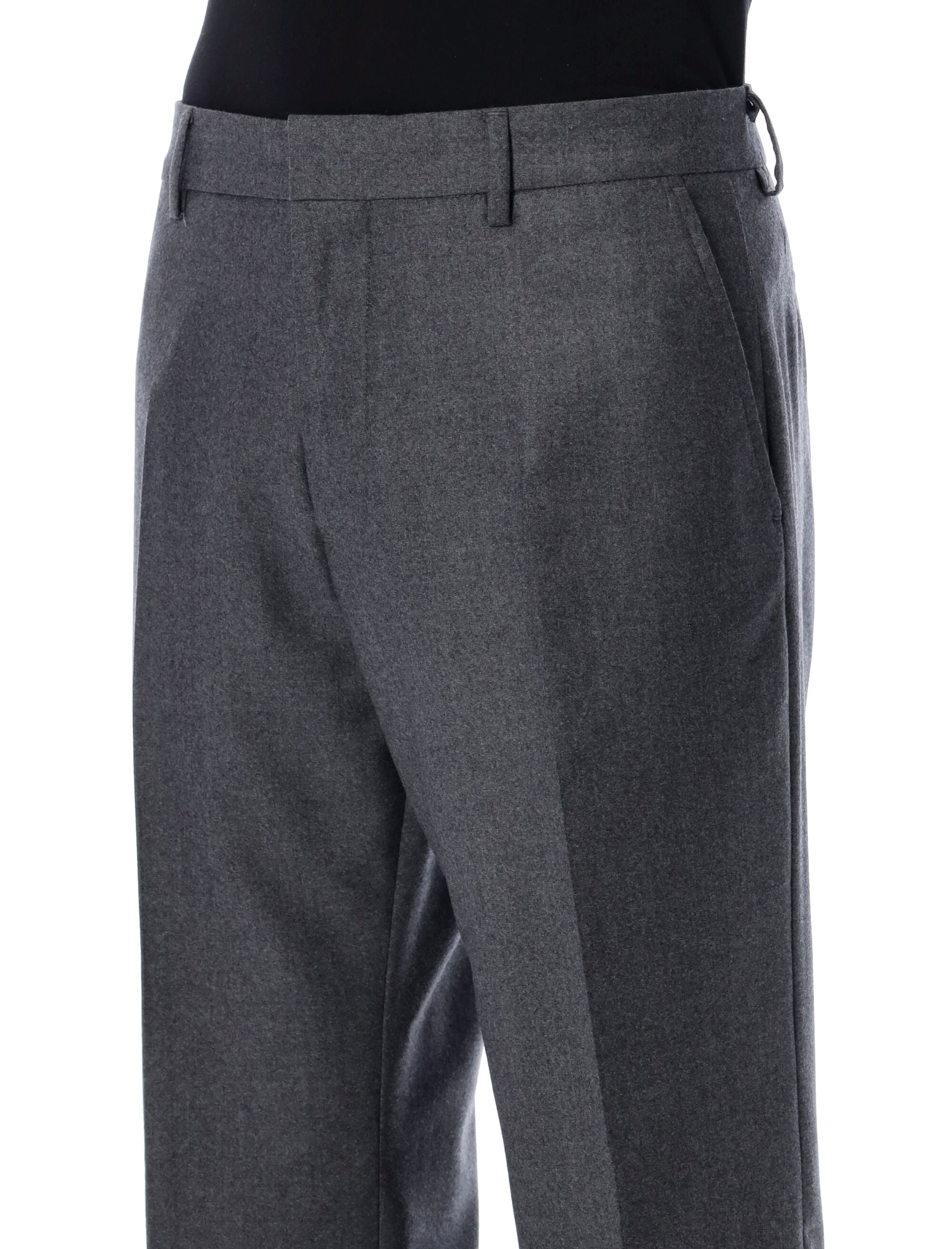 AMI PARIS Men's Classic Wool Trousers - Size 44