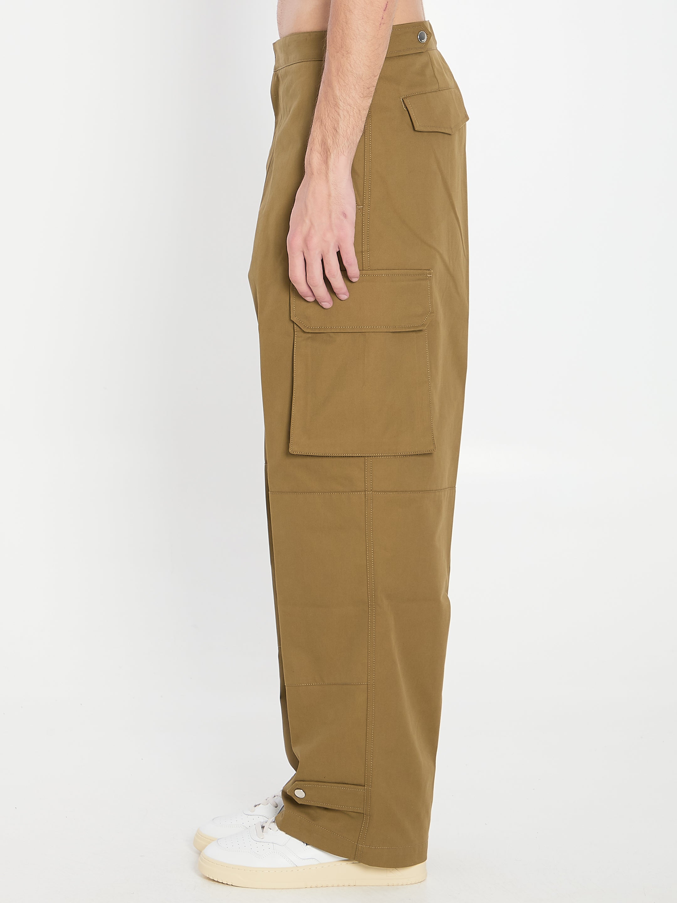AMI PARIS Wide Leg Cargo Pants - Men’s M