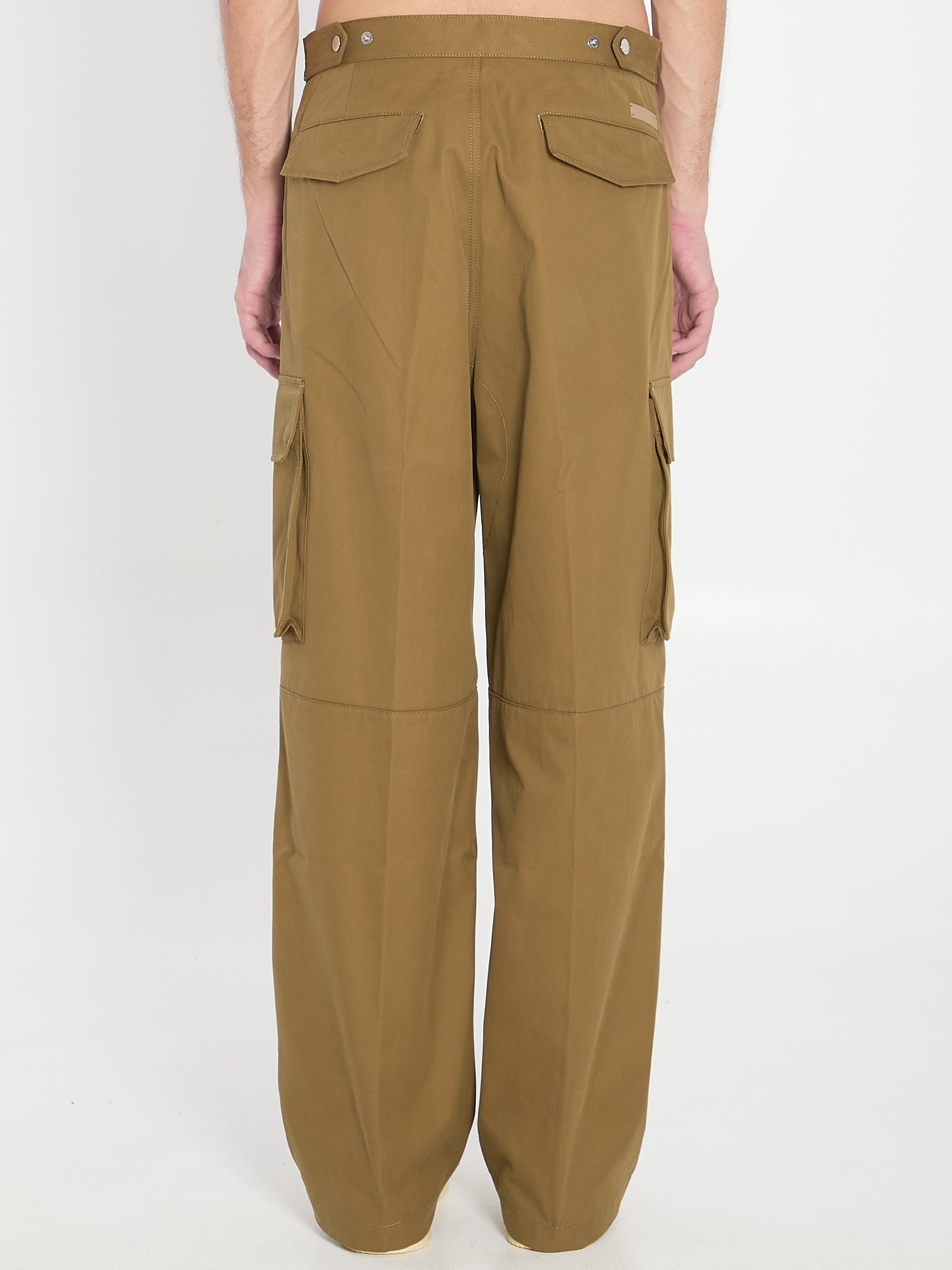 AMI PARIS Wide Leg Cargo Pants - Men’s M