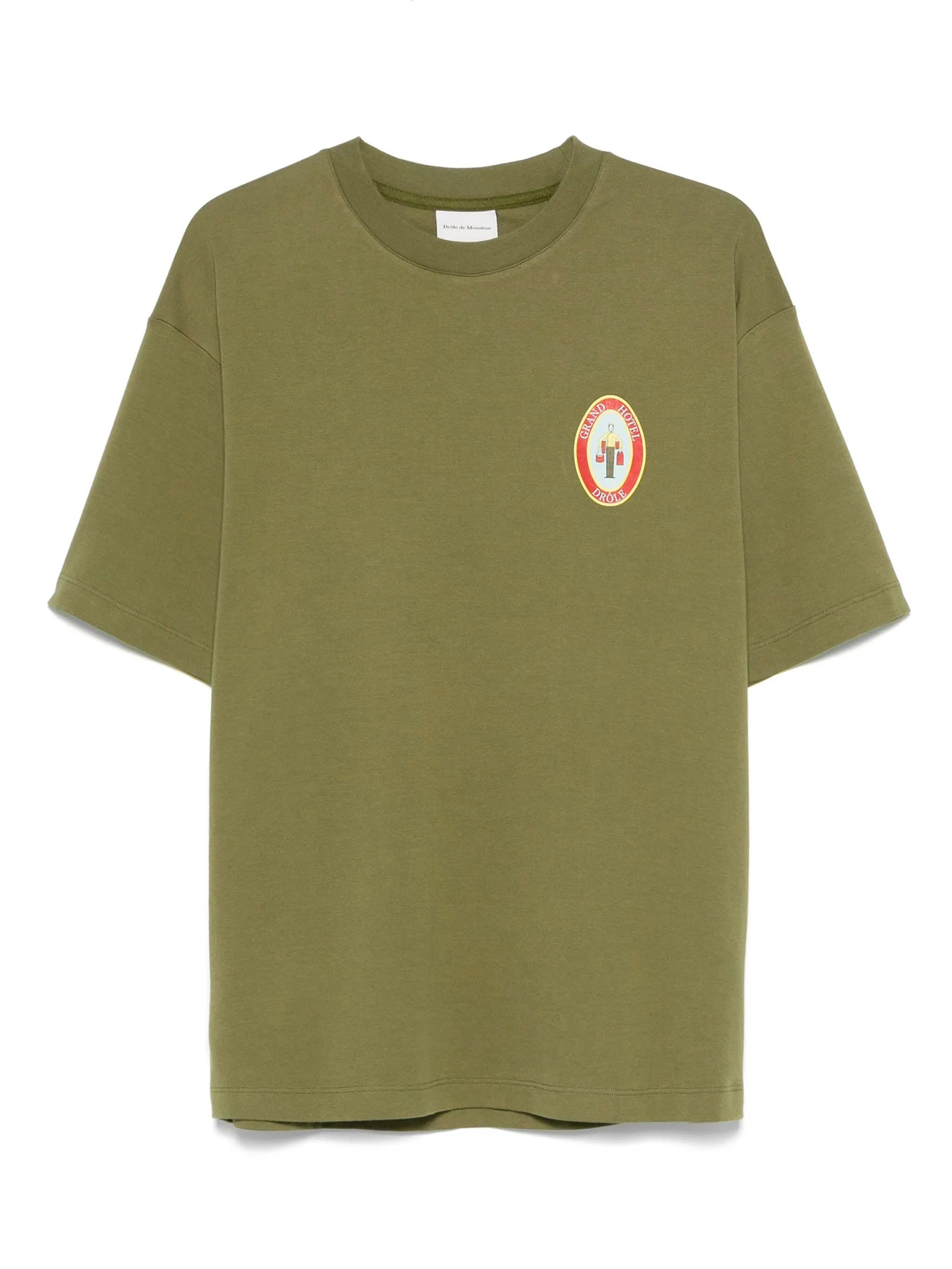 DRÔLE DE MONSIEUR Men's Crew Neck Graphic T-Shirt - Size M