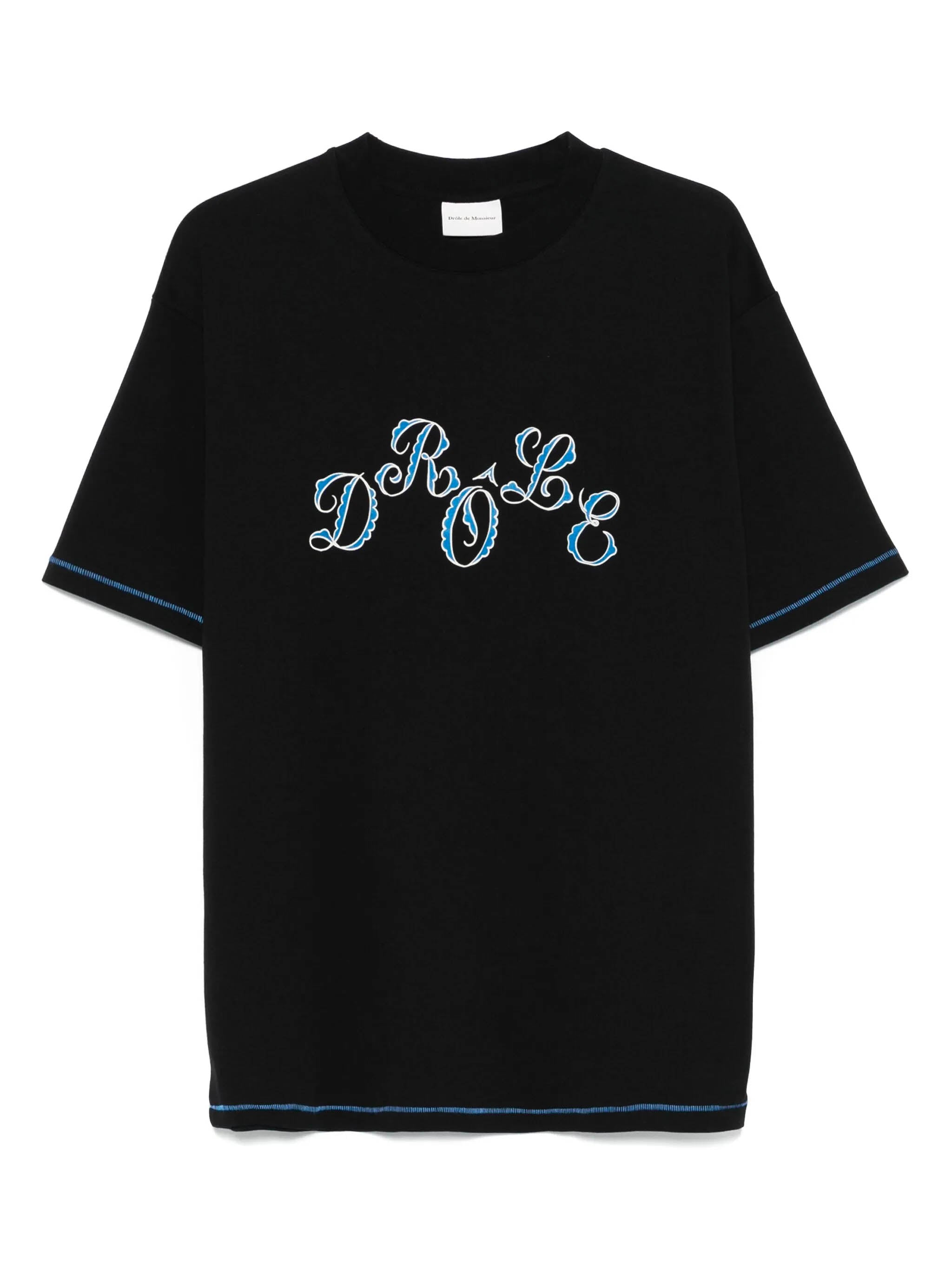 DRÔLE DE MONSIEUR Casual Crew Neck T-Shirt - Size M