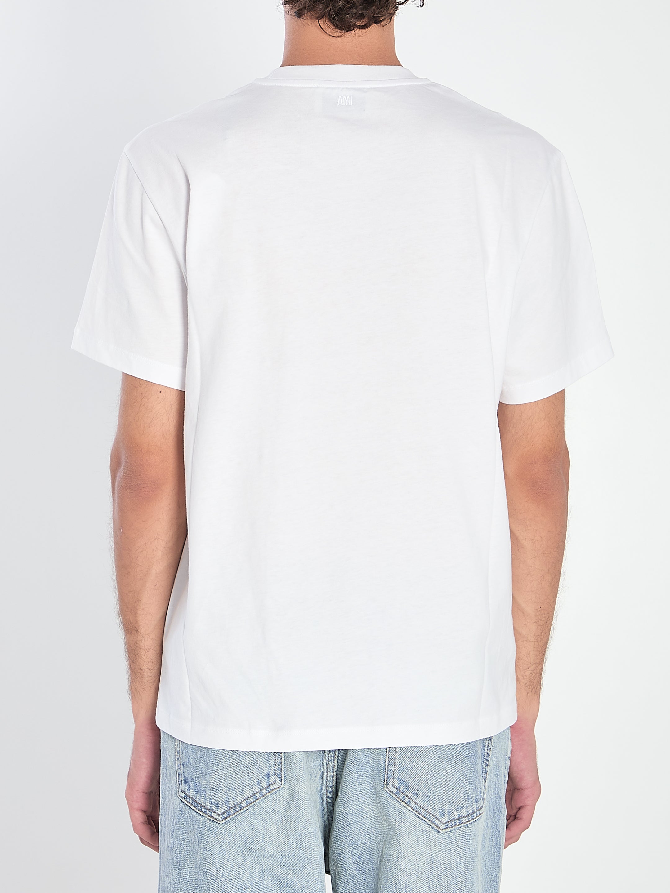 AMI PARIS Cotton T-Shirt for Men - FW25 Collection