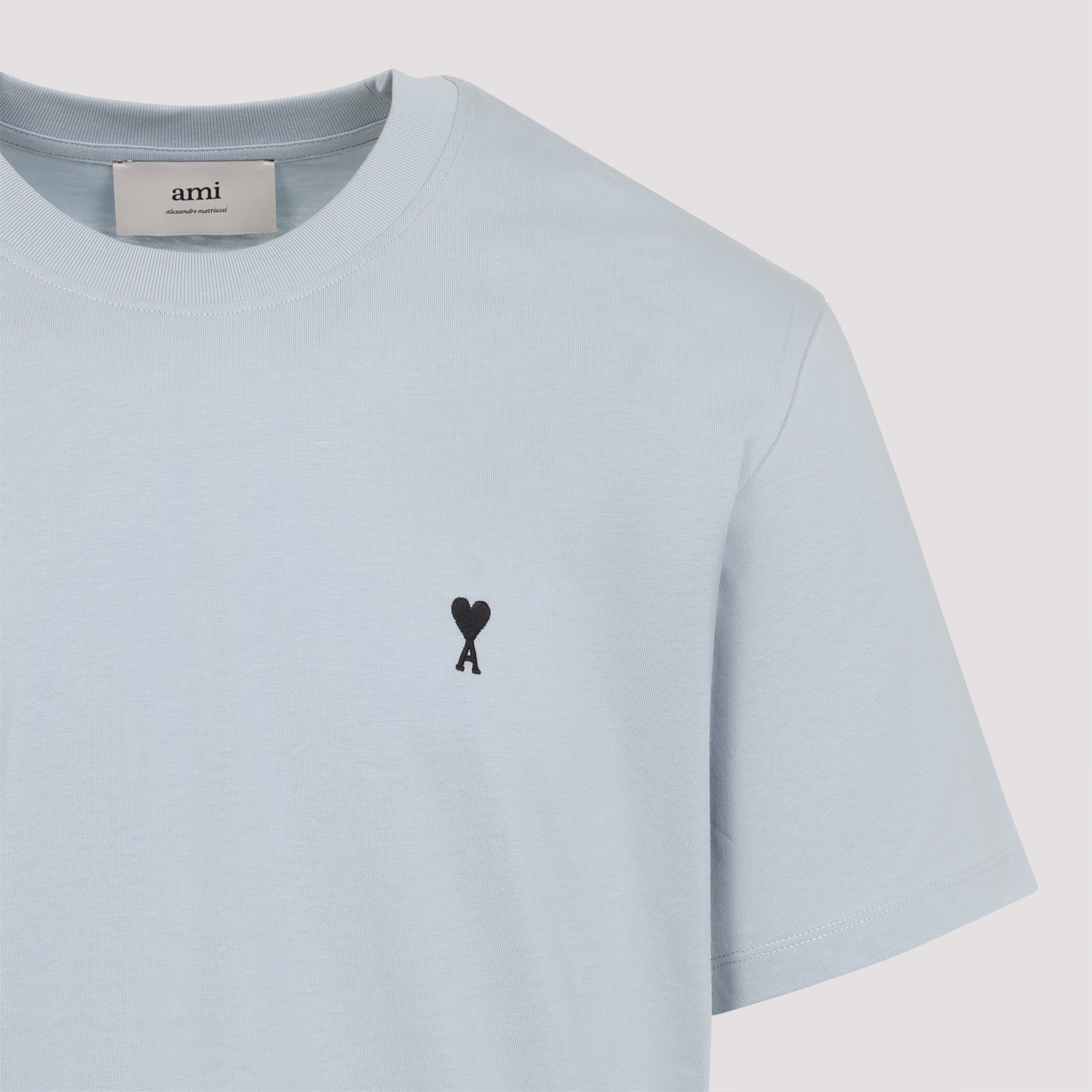 AMI PARIS Men's Cotton T-Shirt - HTS346