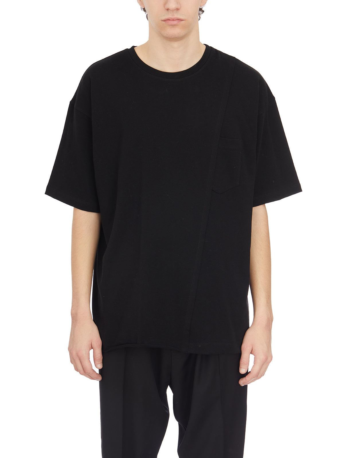 ISABEL BENENATO Oversized Pocket T-Shirt - Size M