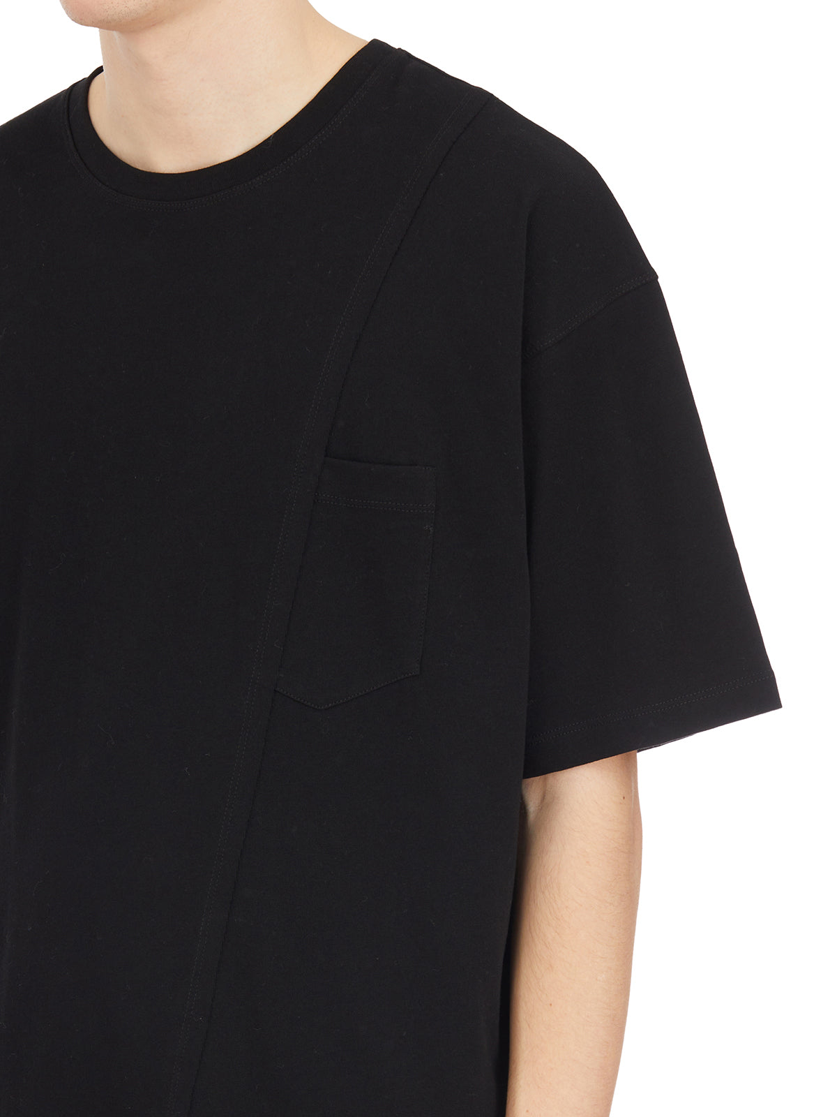 ISABEL BENENATO Oversized Pocket T-Shirt - Size M