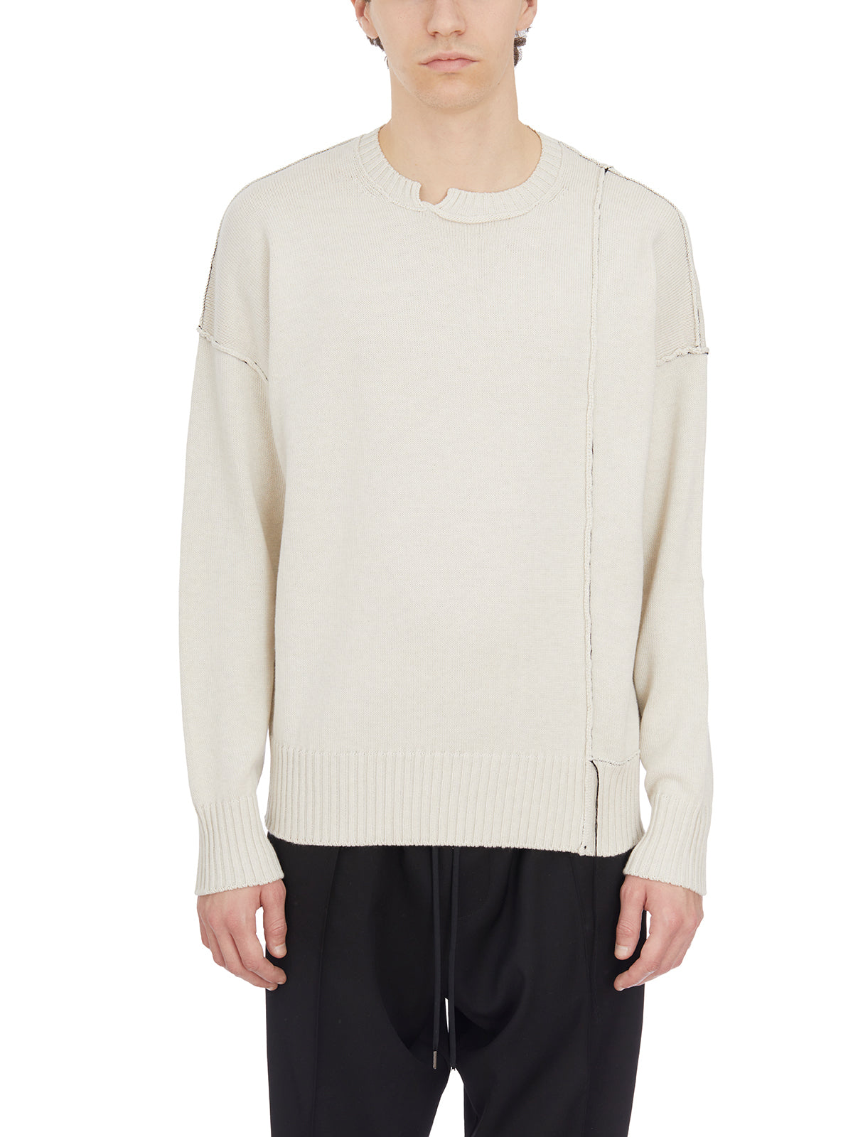 ISABEL BENENATO Cotton-Cashmere Sweater for Men - Size M