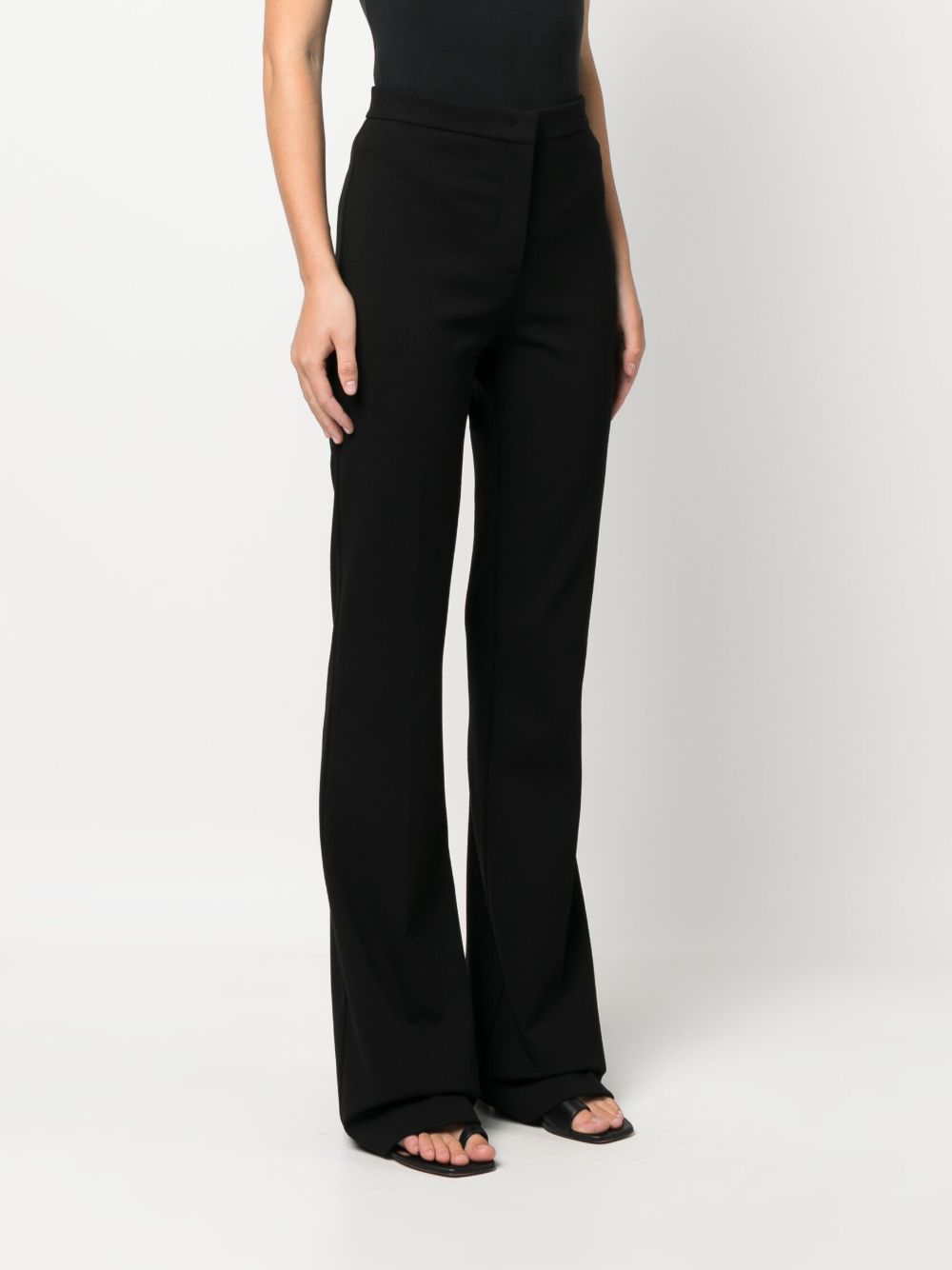 PINKO High-Waisted Slight Flare Trousers