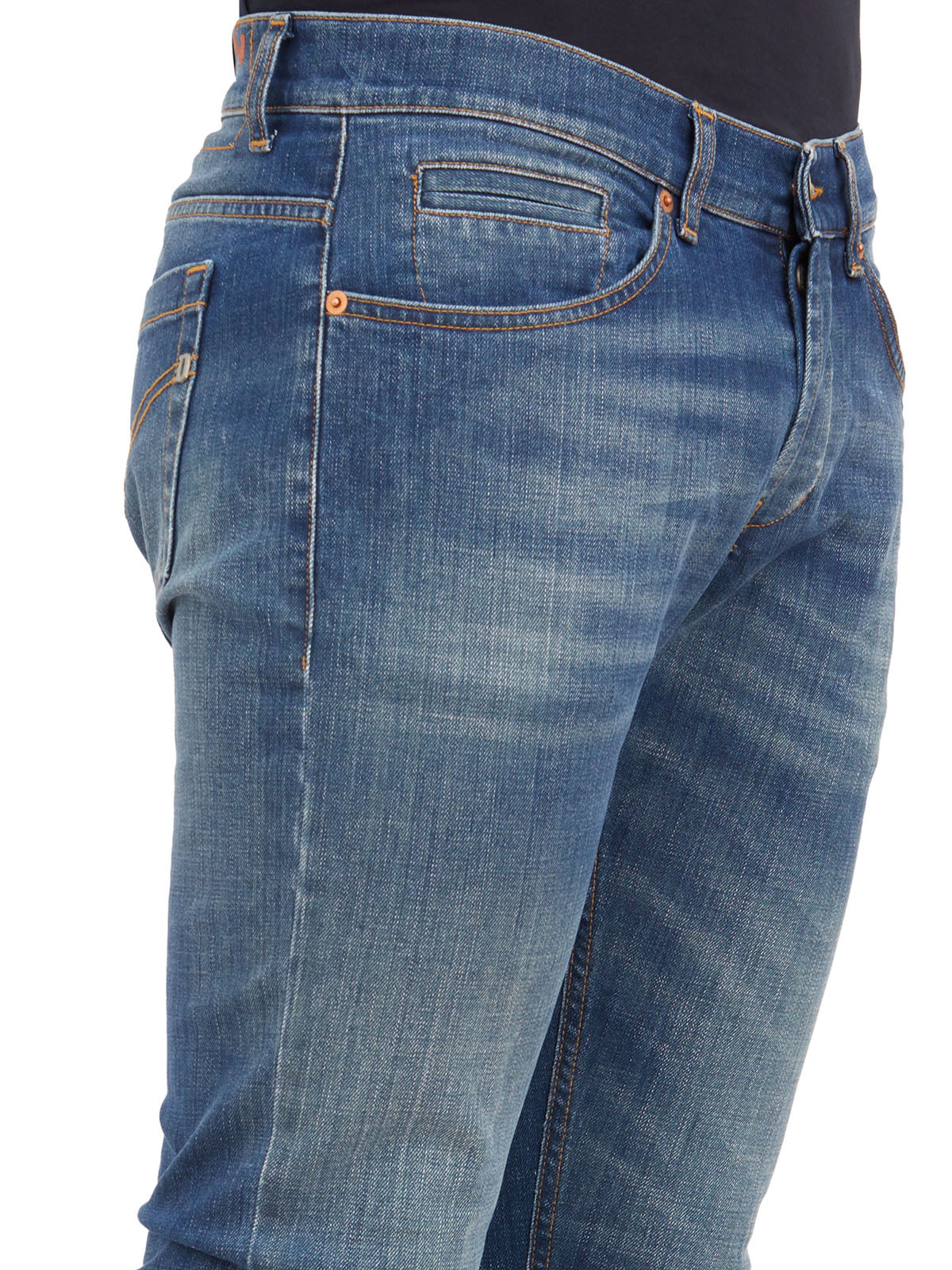 DONDUP Men's Distressed Denim Jeans - Size 32