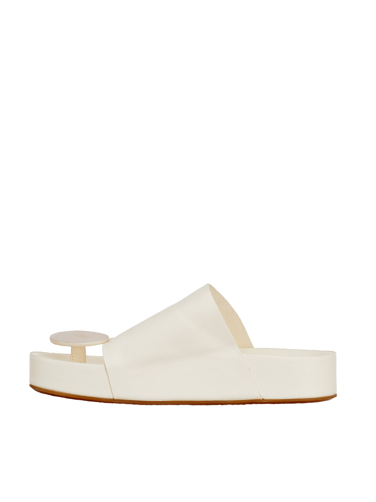 UMA WANG Round Ciabatta Sandals for Women