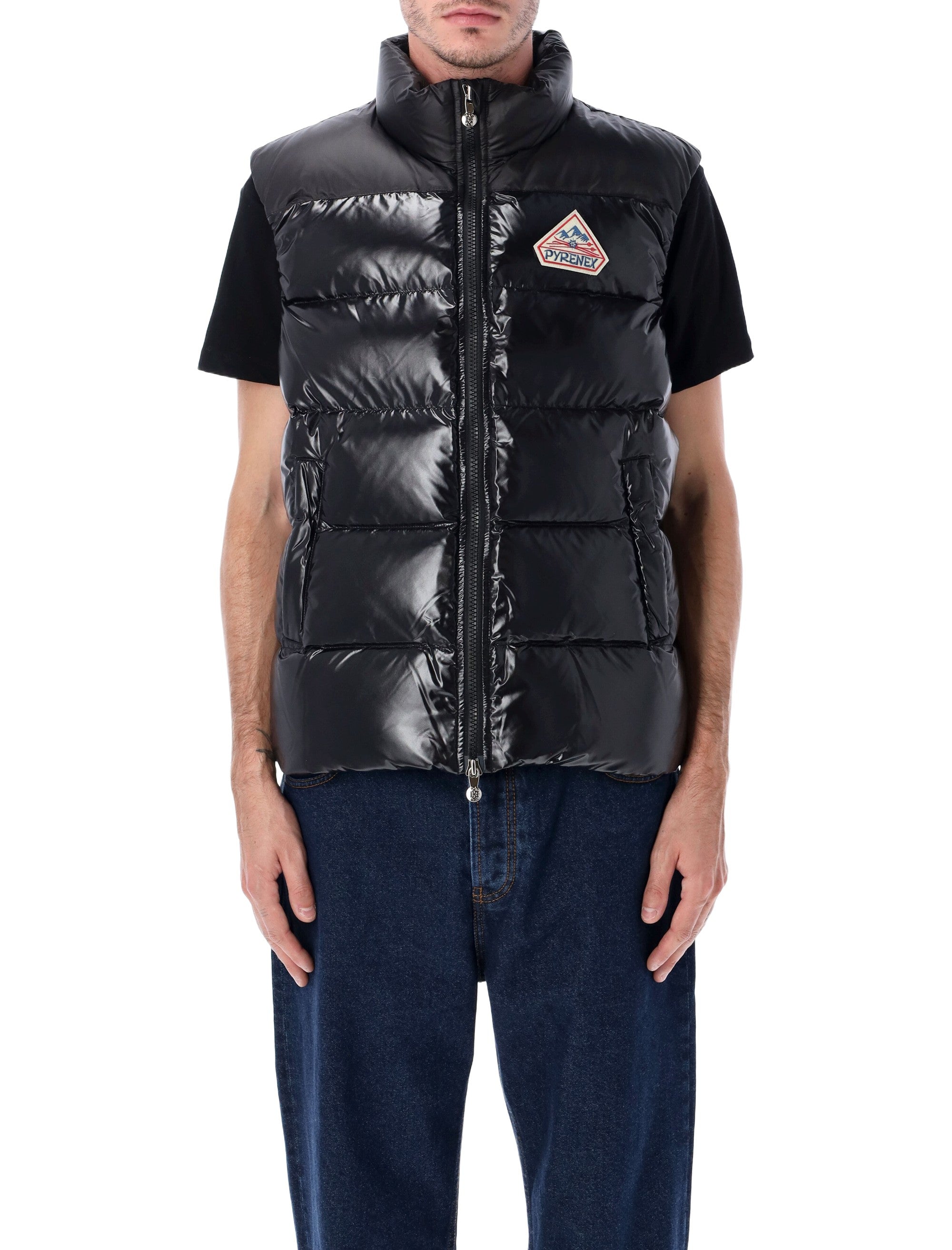 PYRENEX Men's Sleeveless Down Vest - Regular Fit