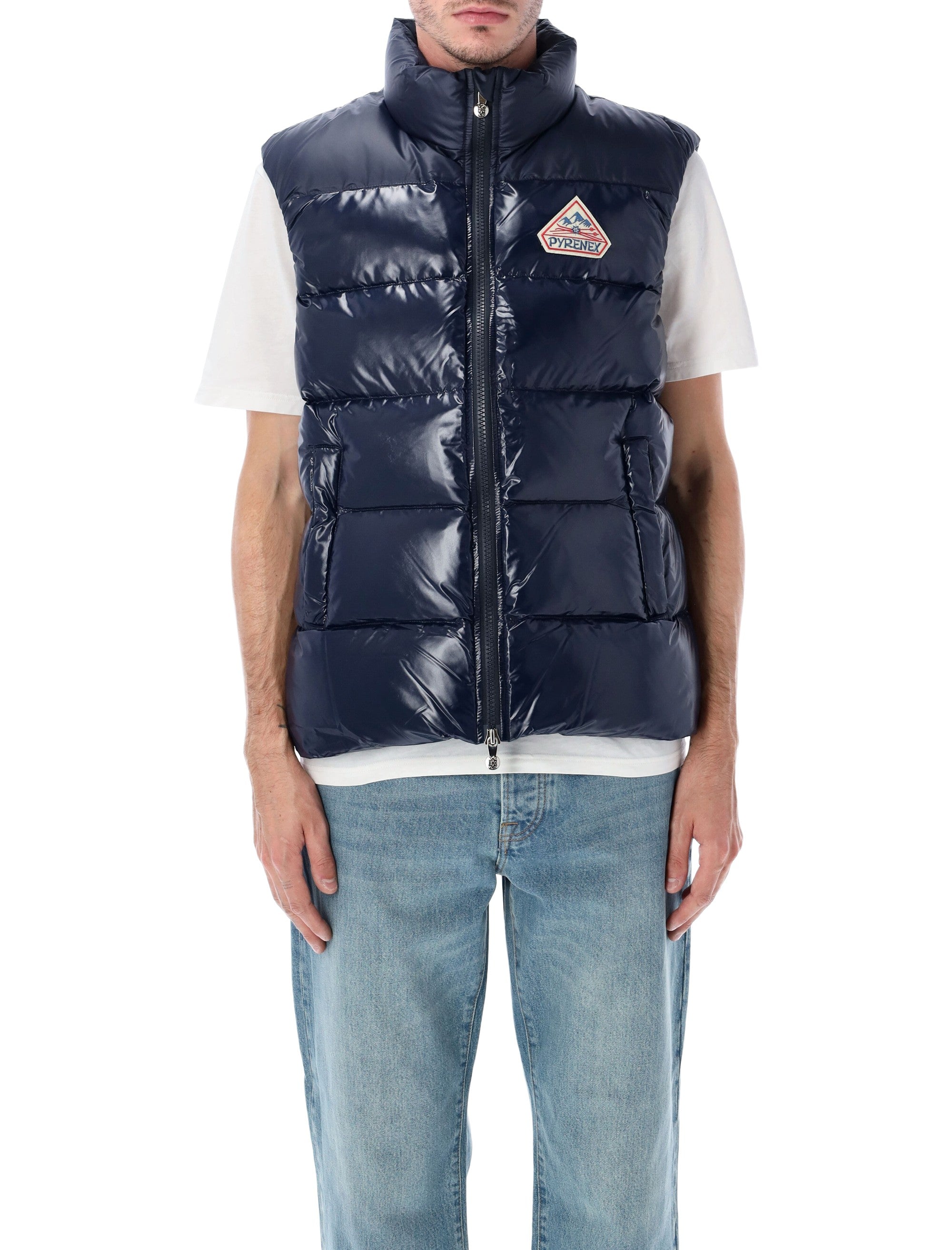 PYRENEX Men's Sleeveless Down Vest - Regular Fit