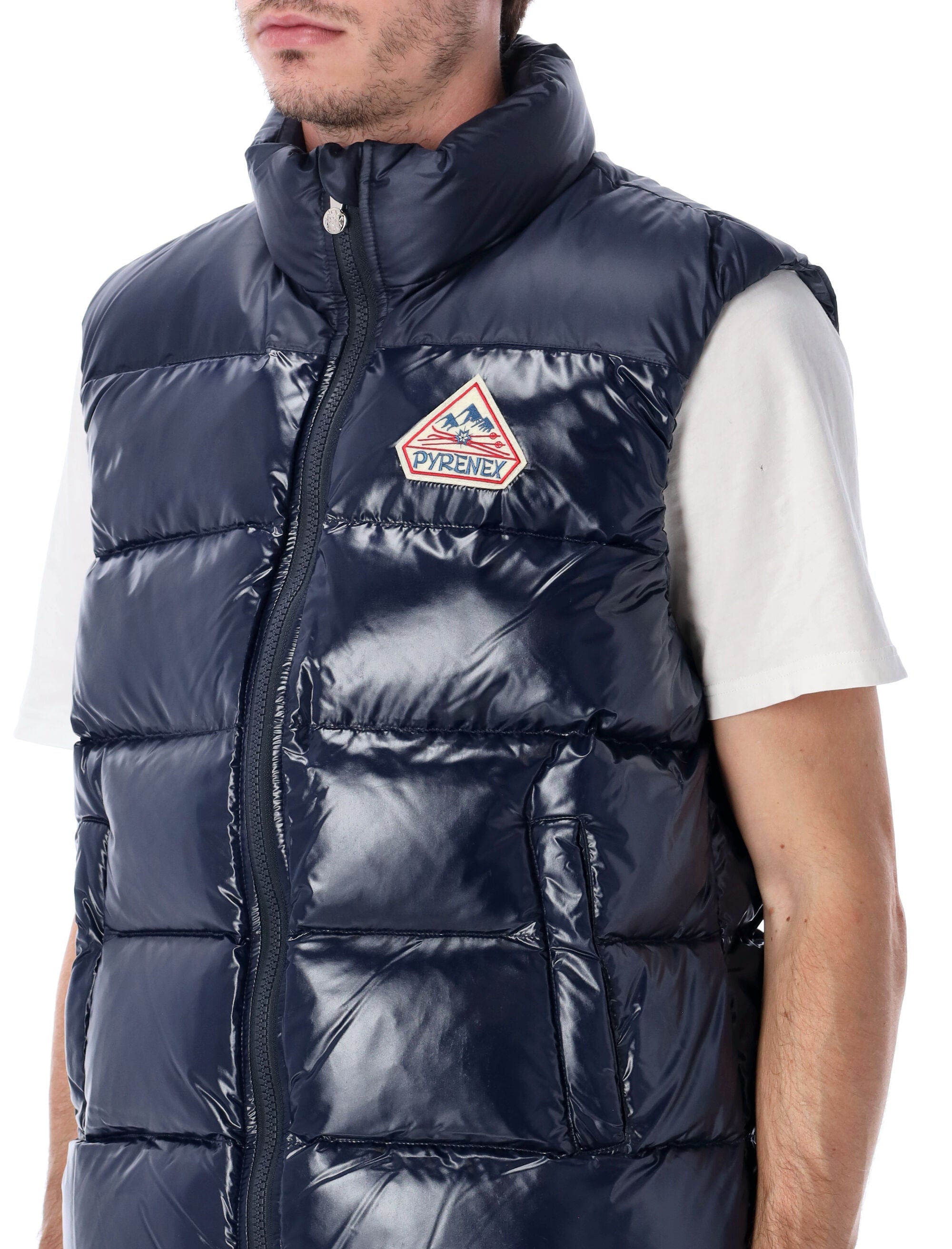 PYRENEX Men's Sleeveless Down Vest - Regular Fit