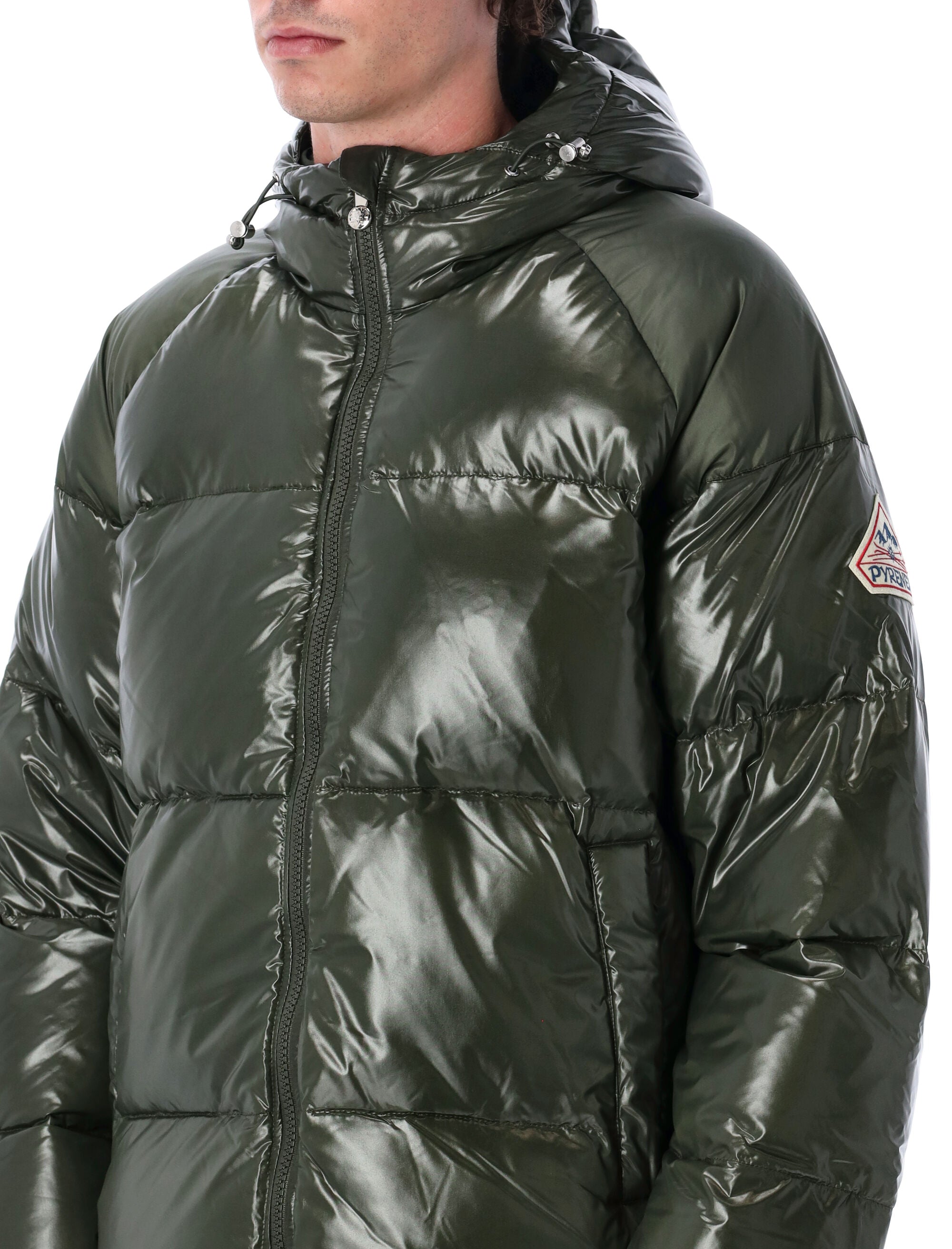 PYRENEX Hooded Down Jacket for Men - Size L