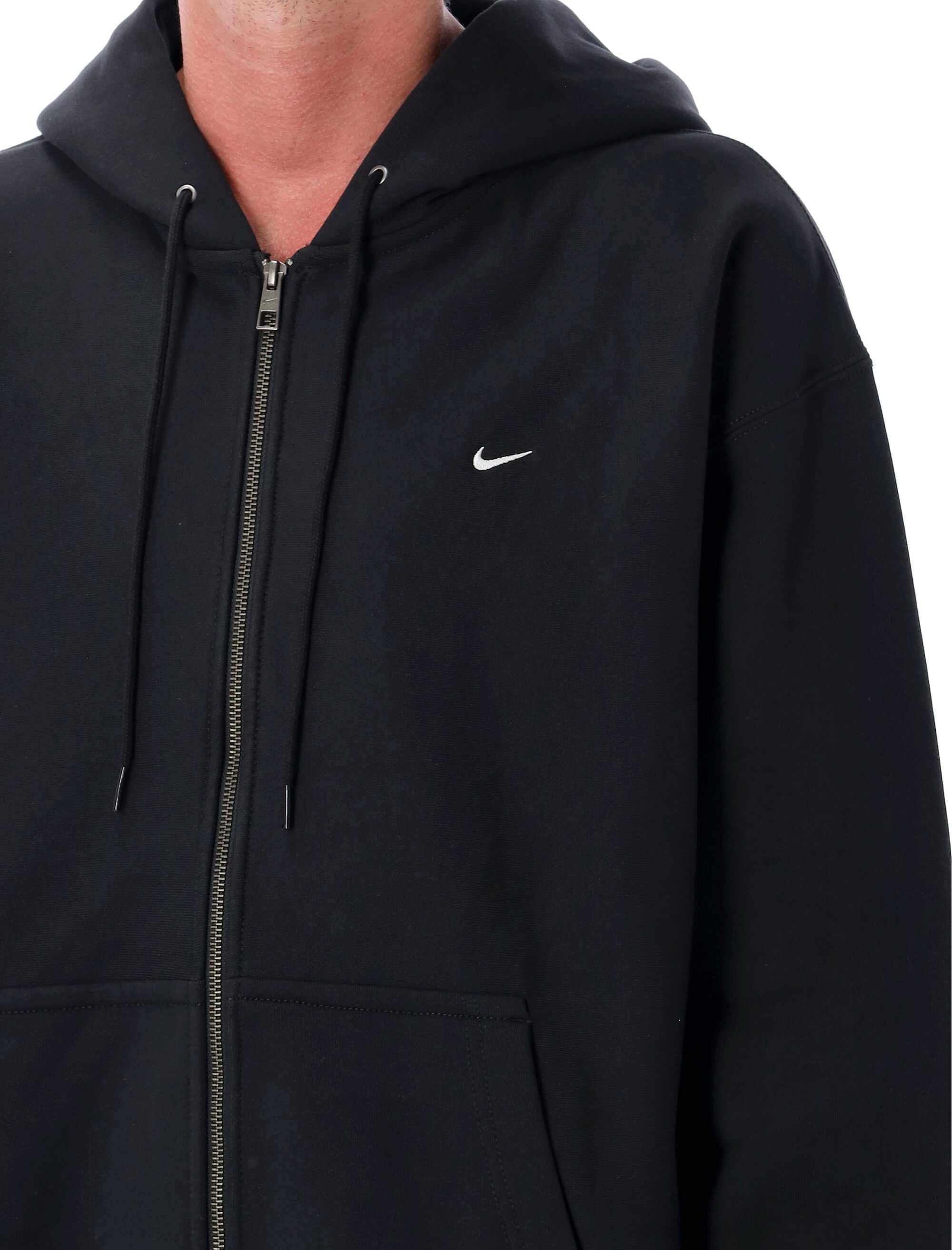 NIKE Solo Swoosh Full-Zip Hoodie - Size L