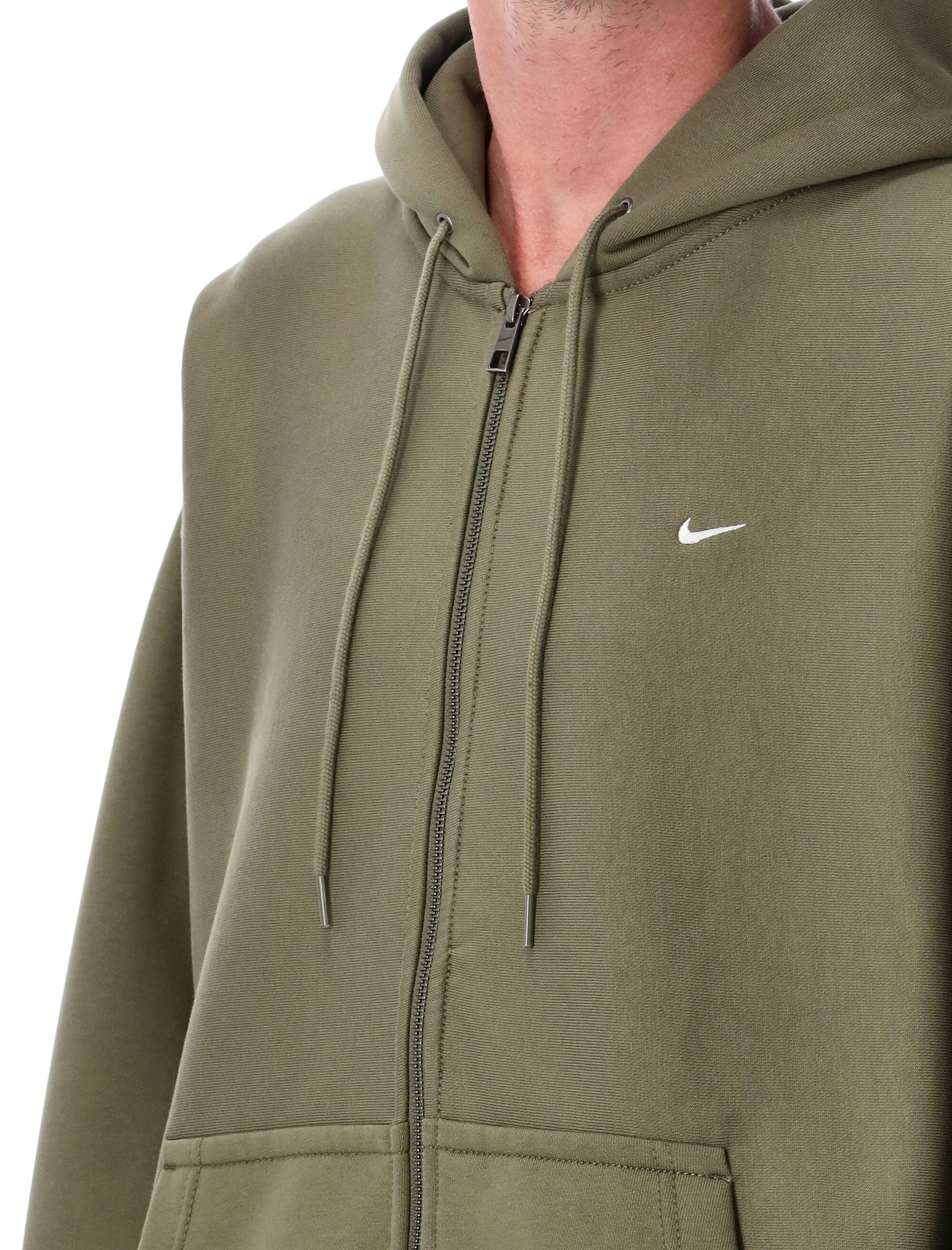 NIKE Men's Full-Zip Hoodie with Drawstring Hood