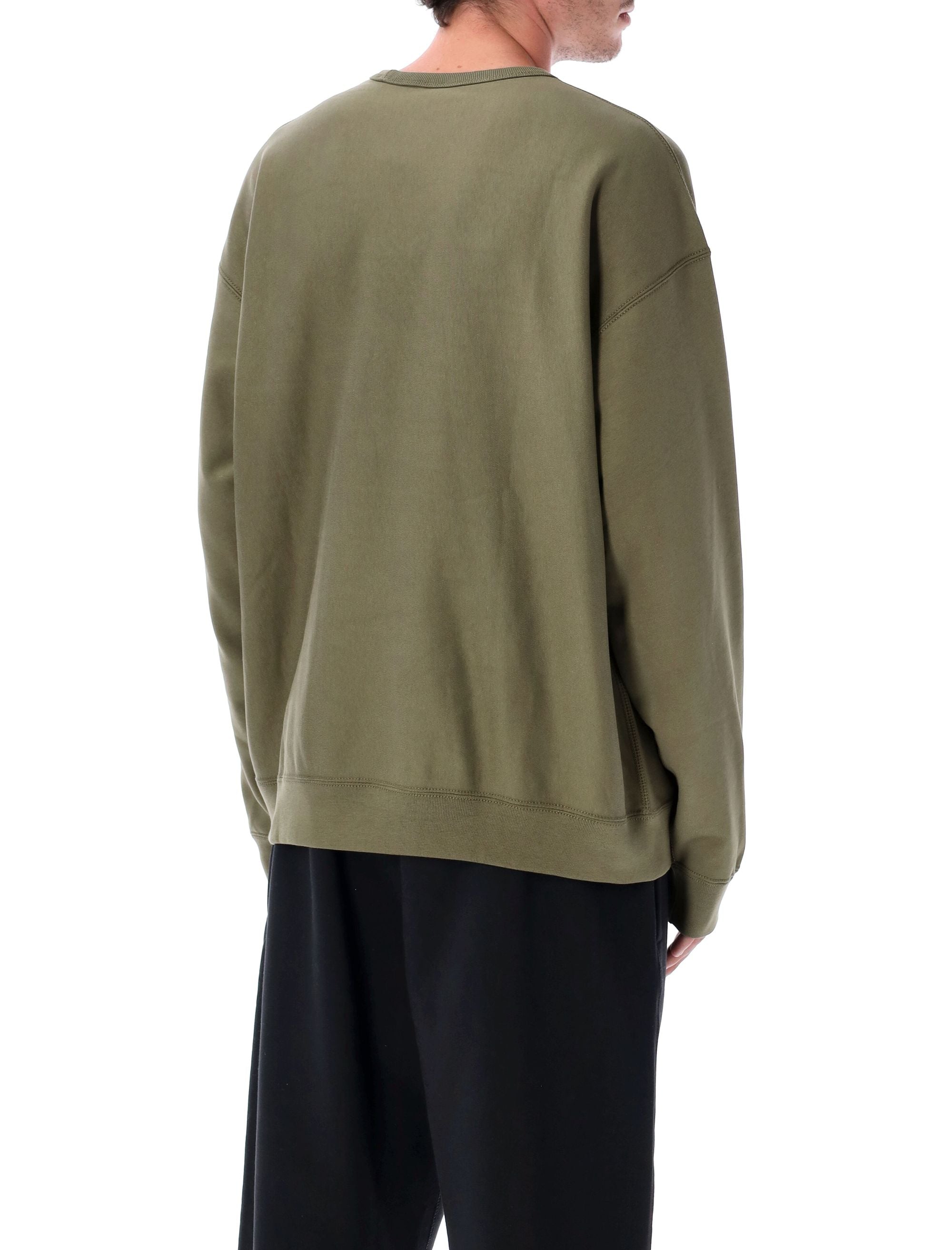 NIKE Men's Mini Swoosh Crewneck Sweatshirt - Medium