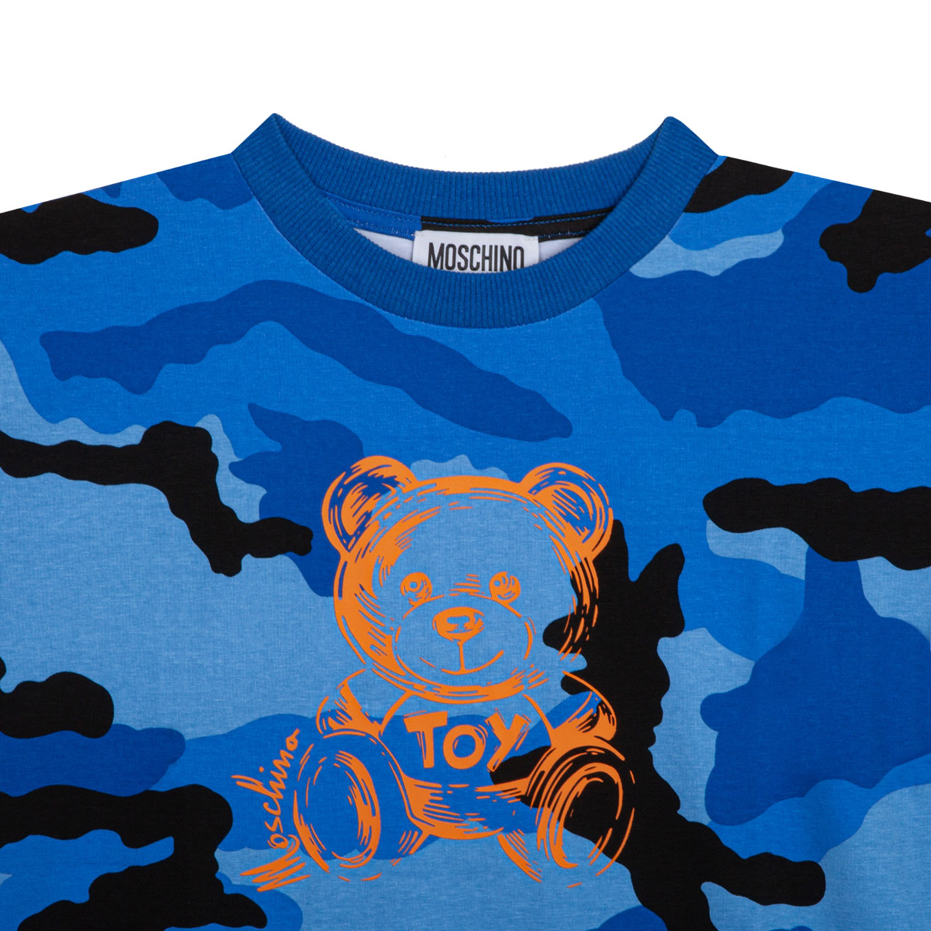 MOSCHINO COUTURE Cotton-Blend Mini T-Shirt for Boys