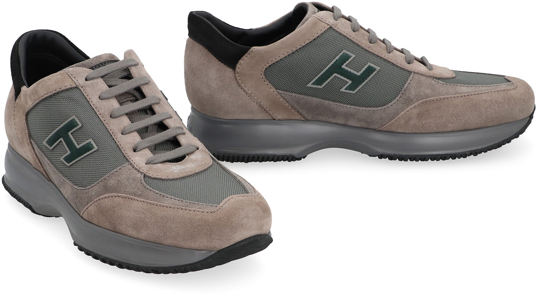 HOGAN Interactive Suede Sneakers for Men