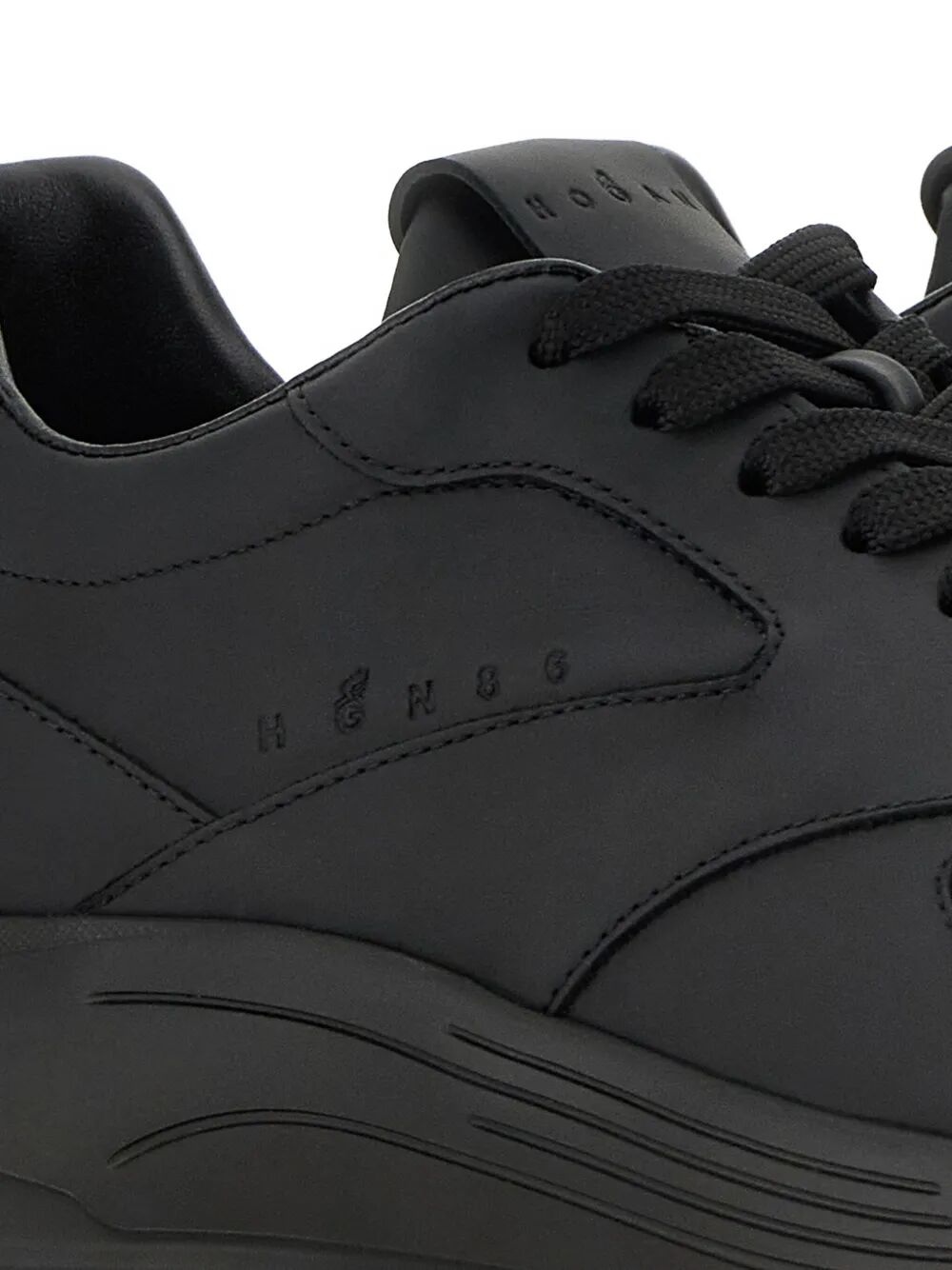 HOGAN Smooth Leather Sneakers for Men - Contemporary Style