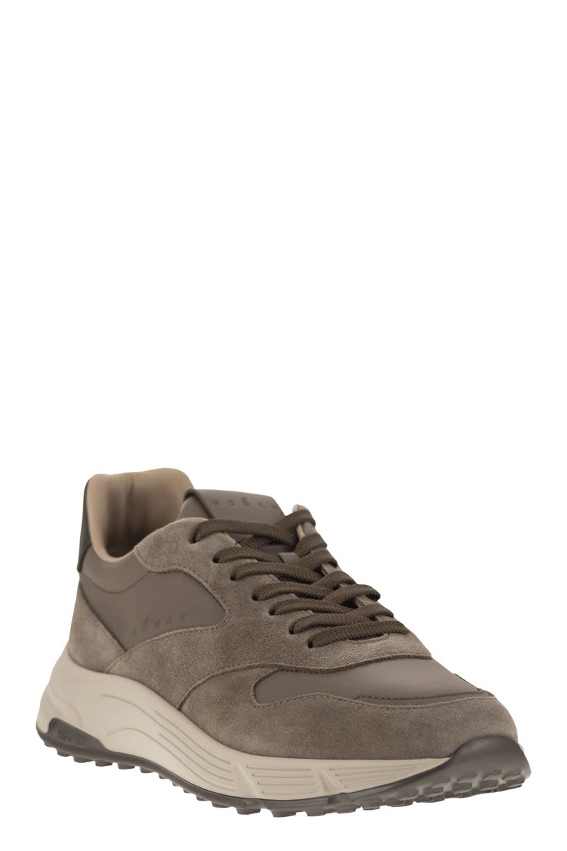 HOGAN Men's Hyperlight Trainers with Memory Foam Footbed - 4.5 cm Sole Height