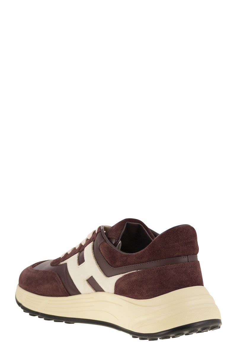 HOGAN Hyperlight Suede Trainers - 4.5 cm Elevation