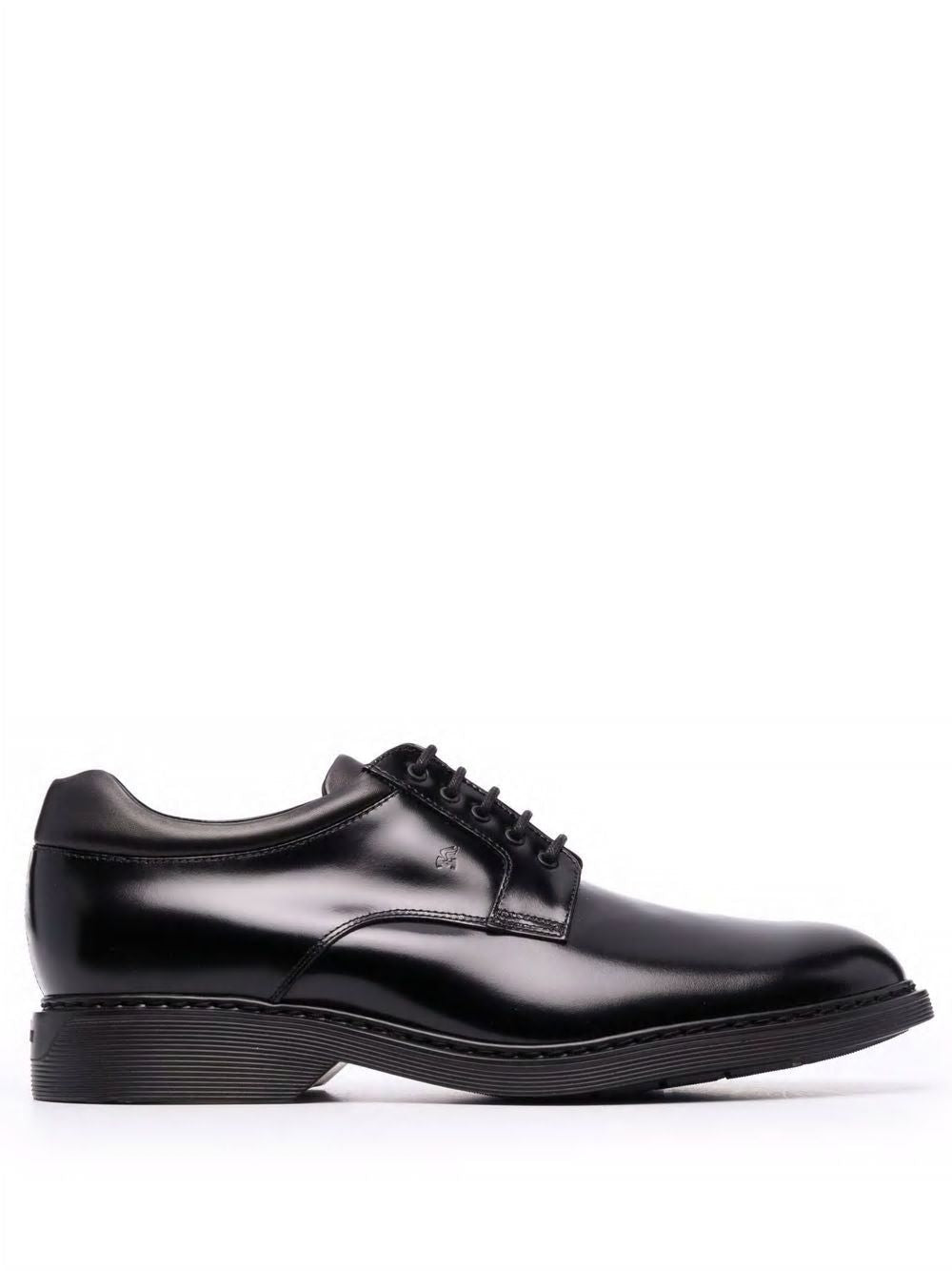 HOGAN Derby Dress Shoes Lace-Ups with Rubber Bottom