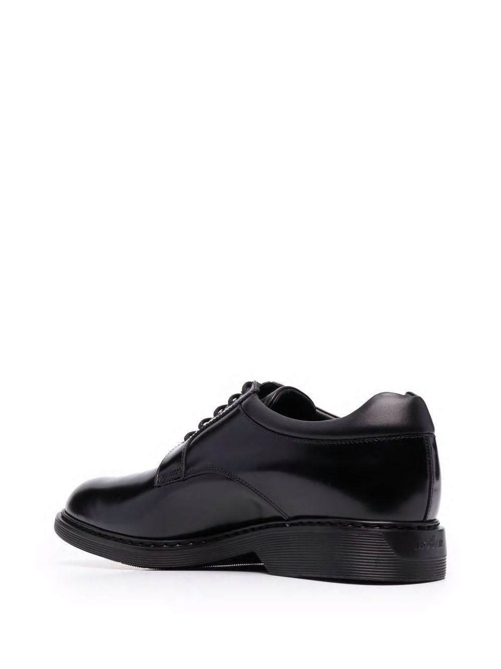 HOGAN Derby Dress Shoes Lace-Ups with Rubber Bottom