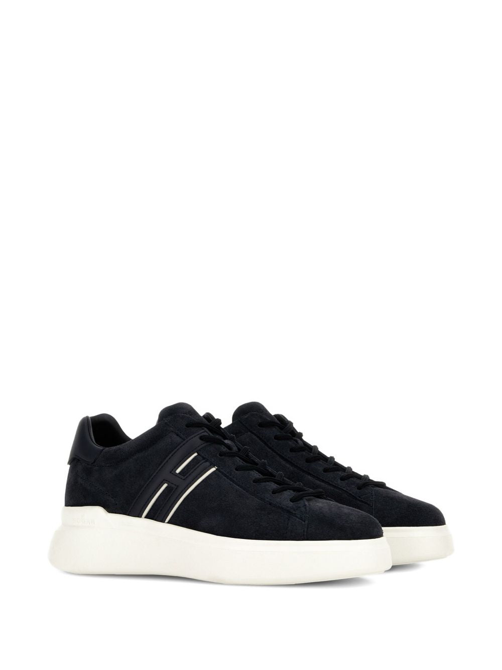 HOGAN Men's Front Lace-Up Leather Sneakers