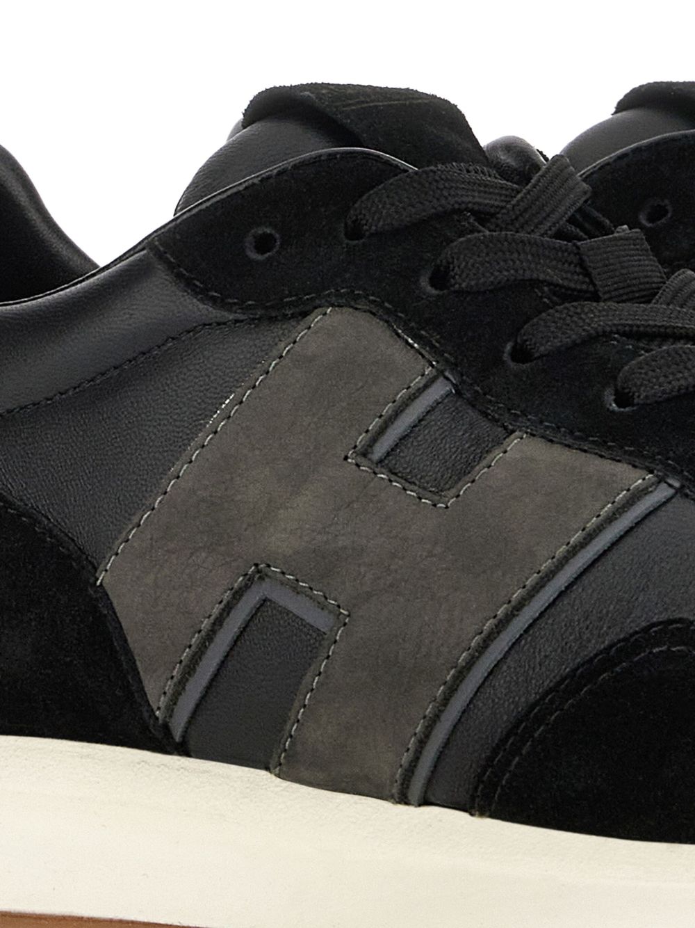 HOGAN Men's Leather Lace-Up Sneakers