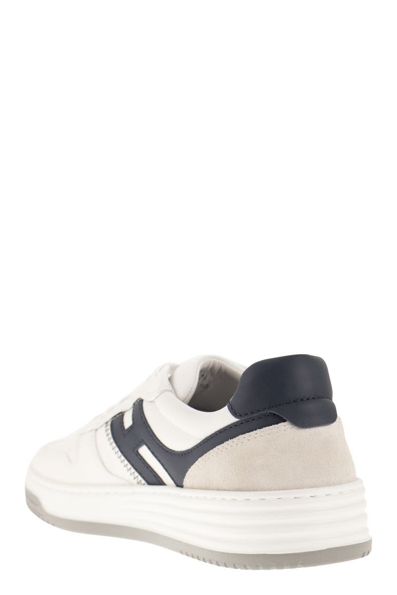 HOGAN Men's Luxury Leather H630 Sneaker - Size 11