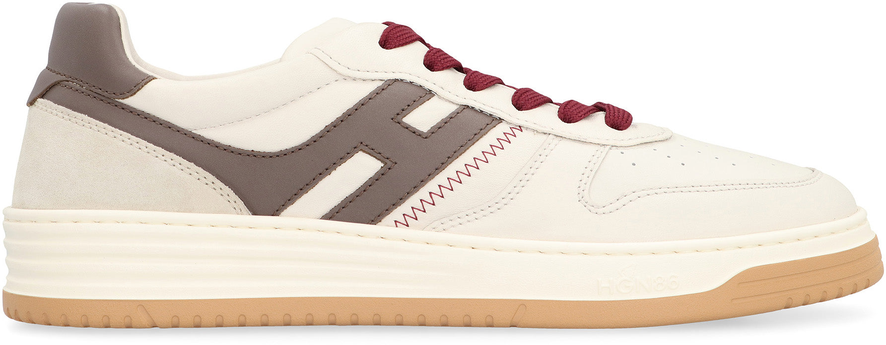 HOGAN Leather Low-Top Sneakers for Men