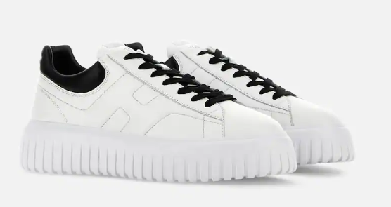 HOGAN Men's H Stripes Leather Sneakers