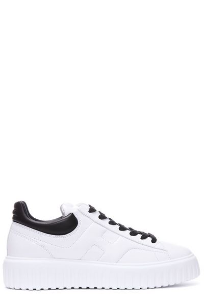 HOGAN Sporty H-Striped Sneakers for Men