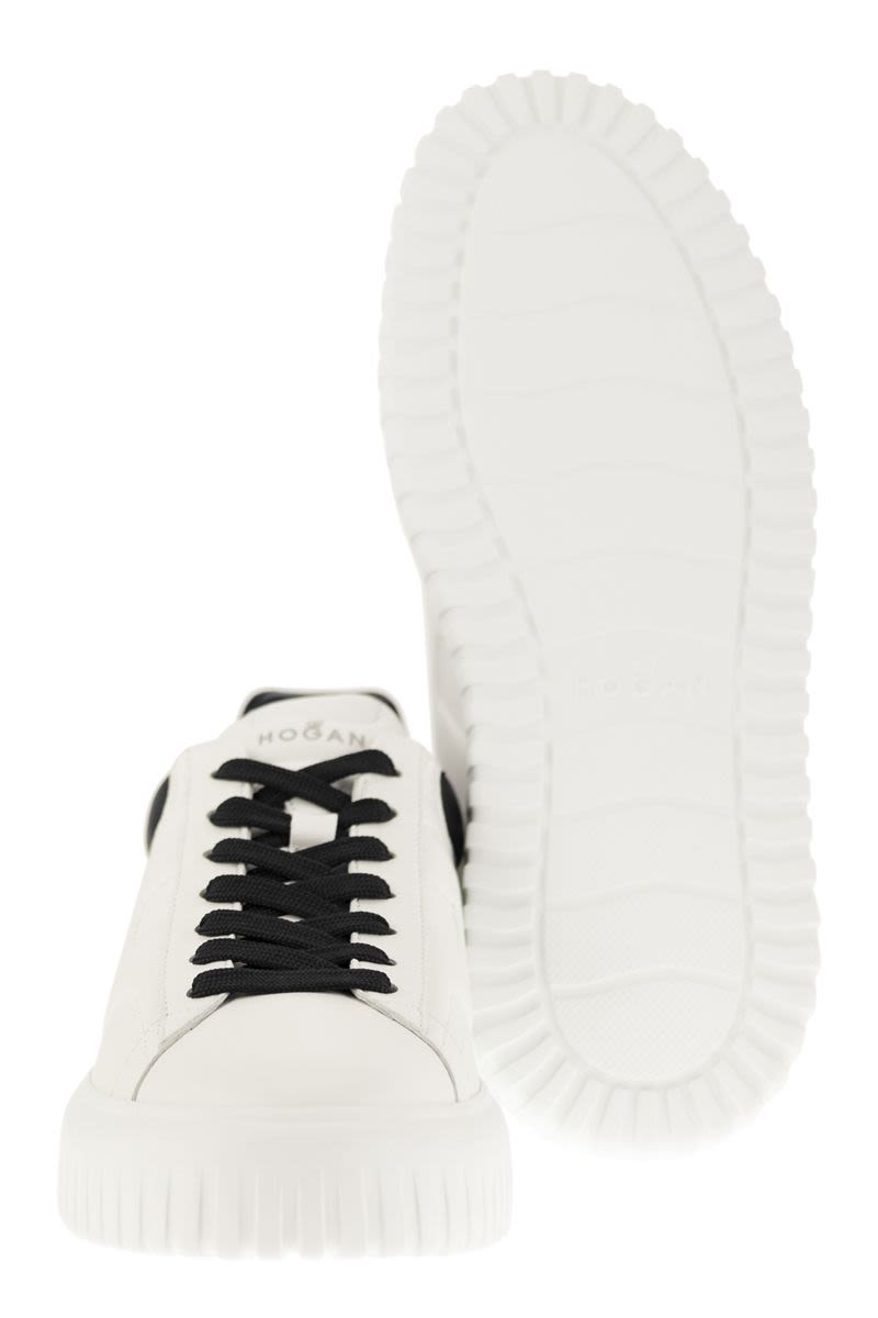 HOGAN Sporty H-Striped Sneakers for Men