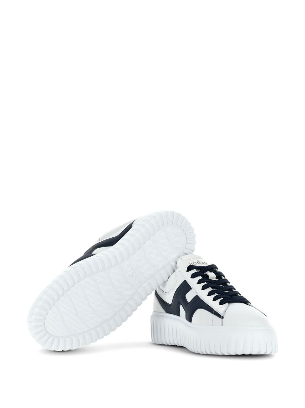 HOGAN Striped Nappa Leather Sneakers for Men
