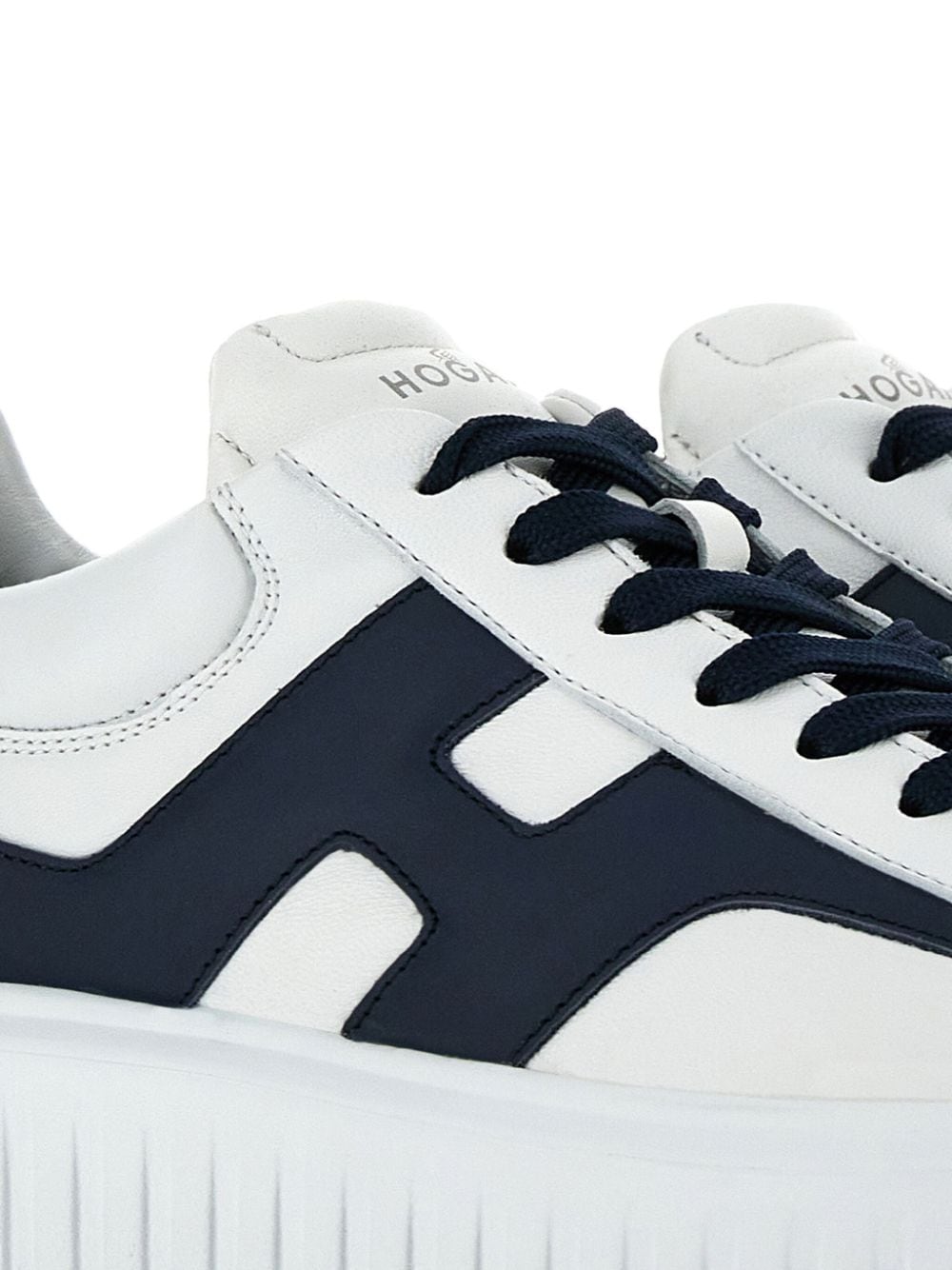 HOGAN Striped Nappa Leather Sneakers for Men