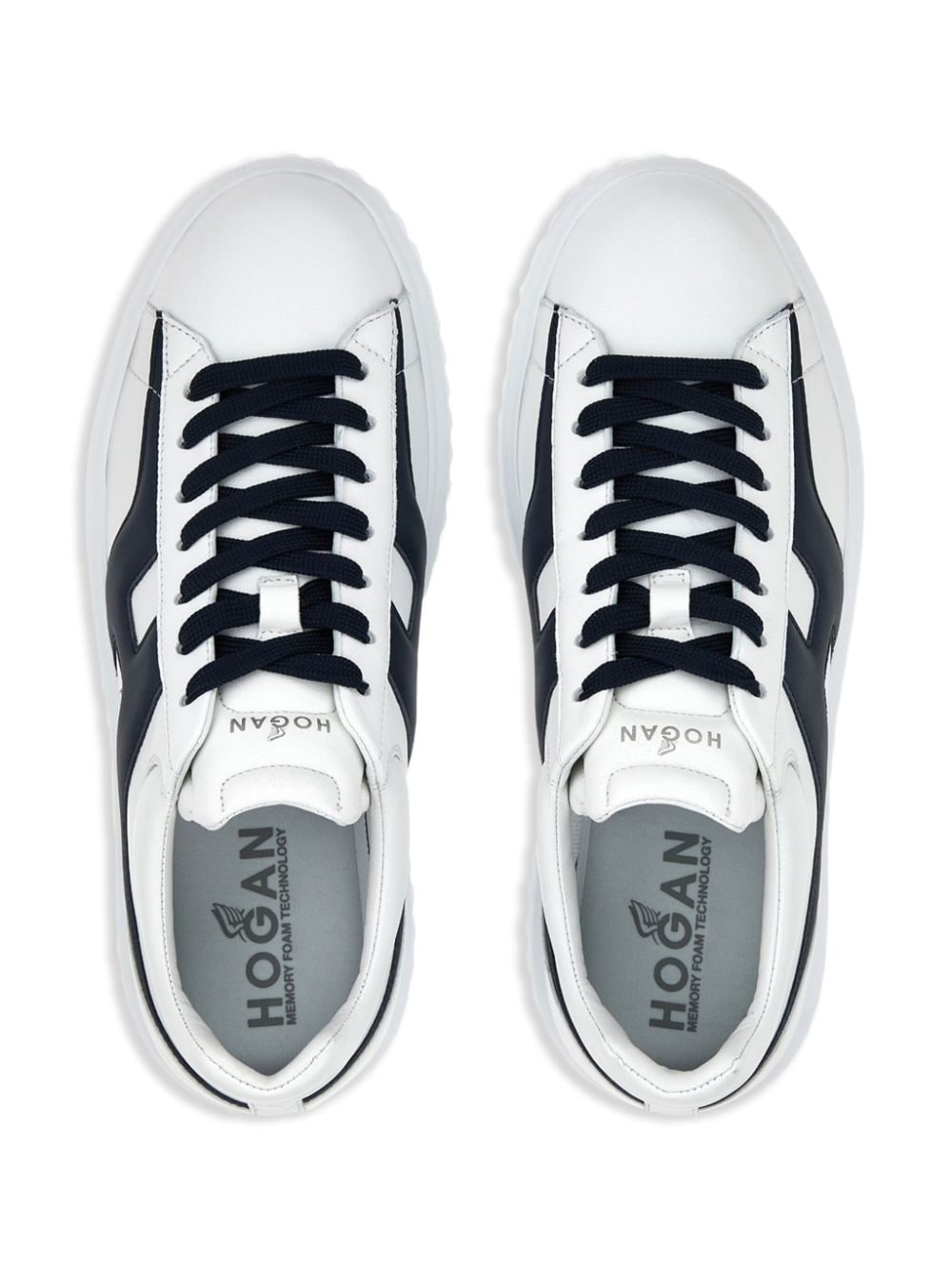 HOGAN Striped Nappa Leather Sneakers for Men