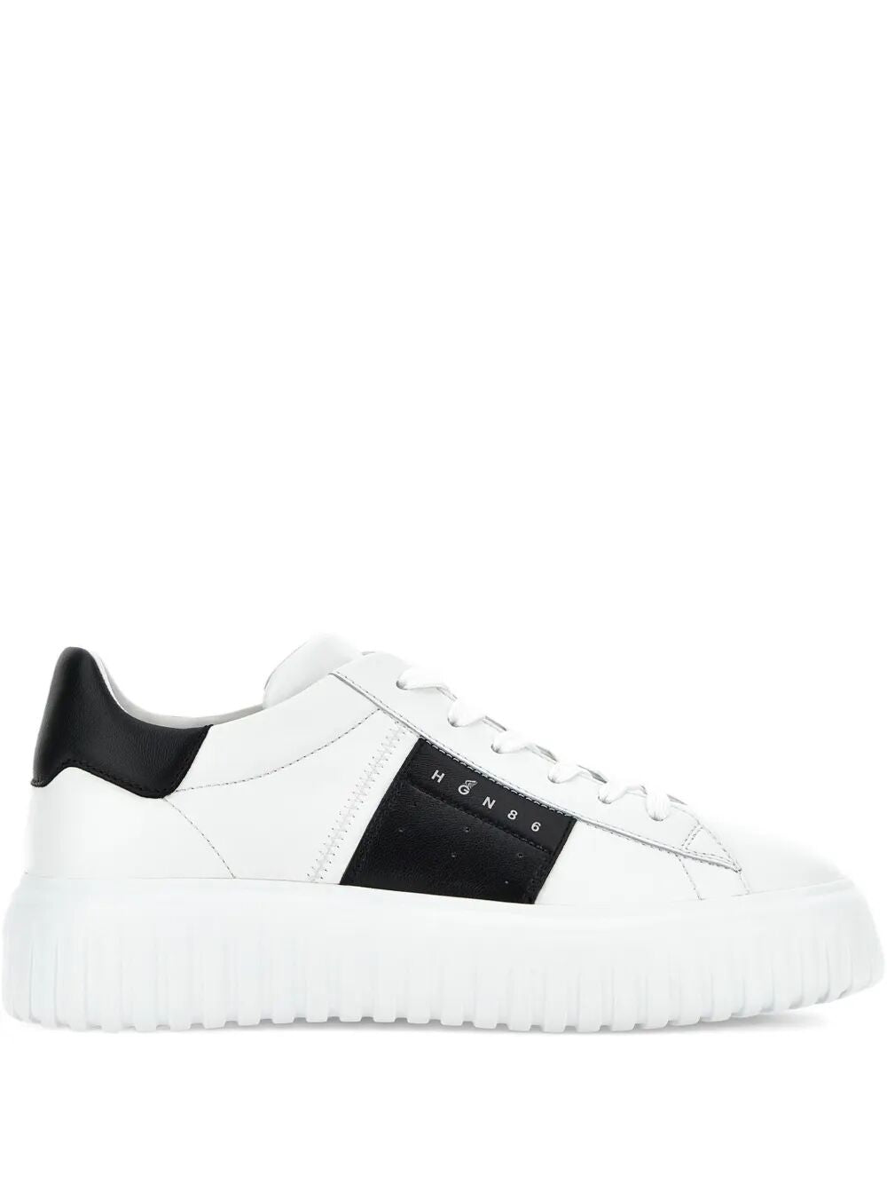 HOGAN Men's Nappa Leather Sneakers with 4.8 cm Sole