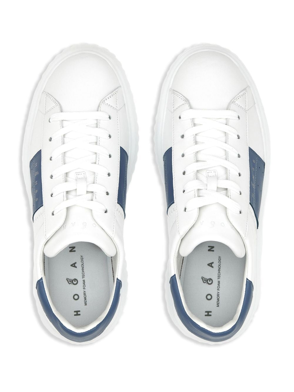 HOGAN Men's H-STRIPES Sneakers with 5.8 cm Sole Height