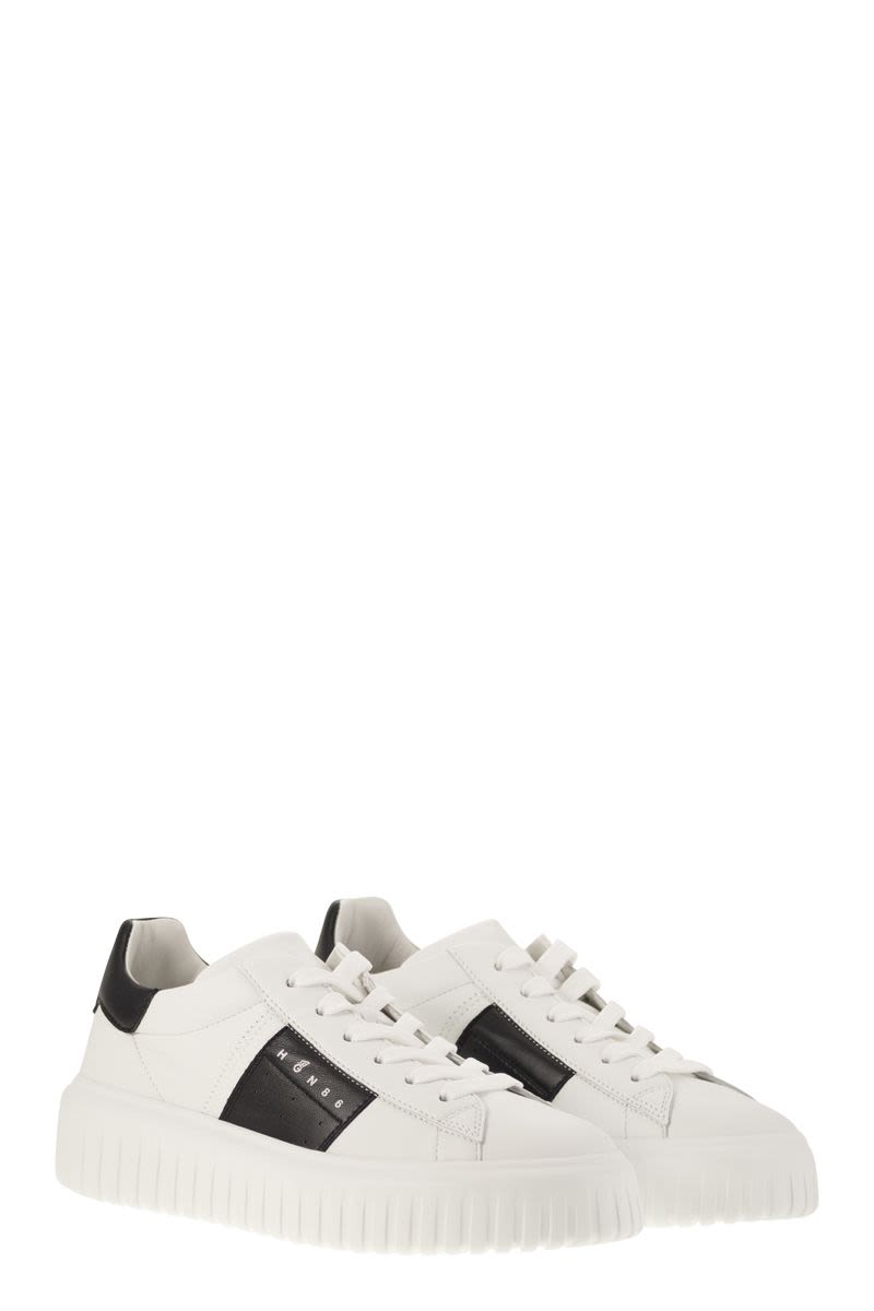 HOGAN Men's Extralight H-Striped Sneakers - 5.8 cm Sole Height