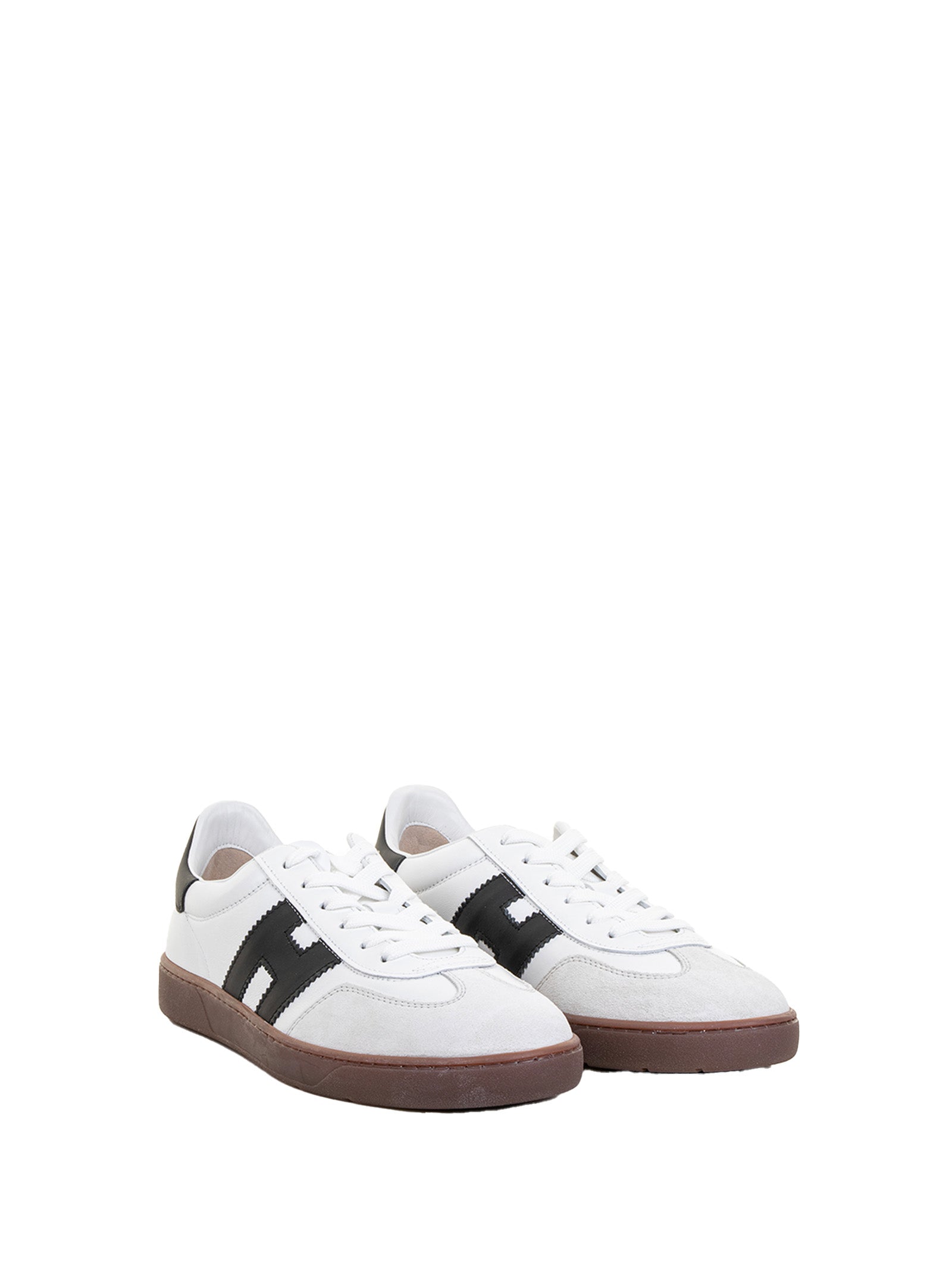 HOGAN Cool Leather and Suede Sneakers