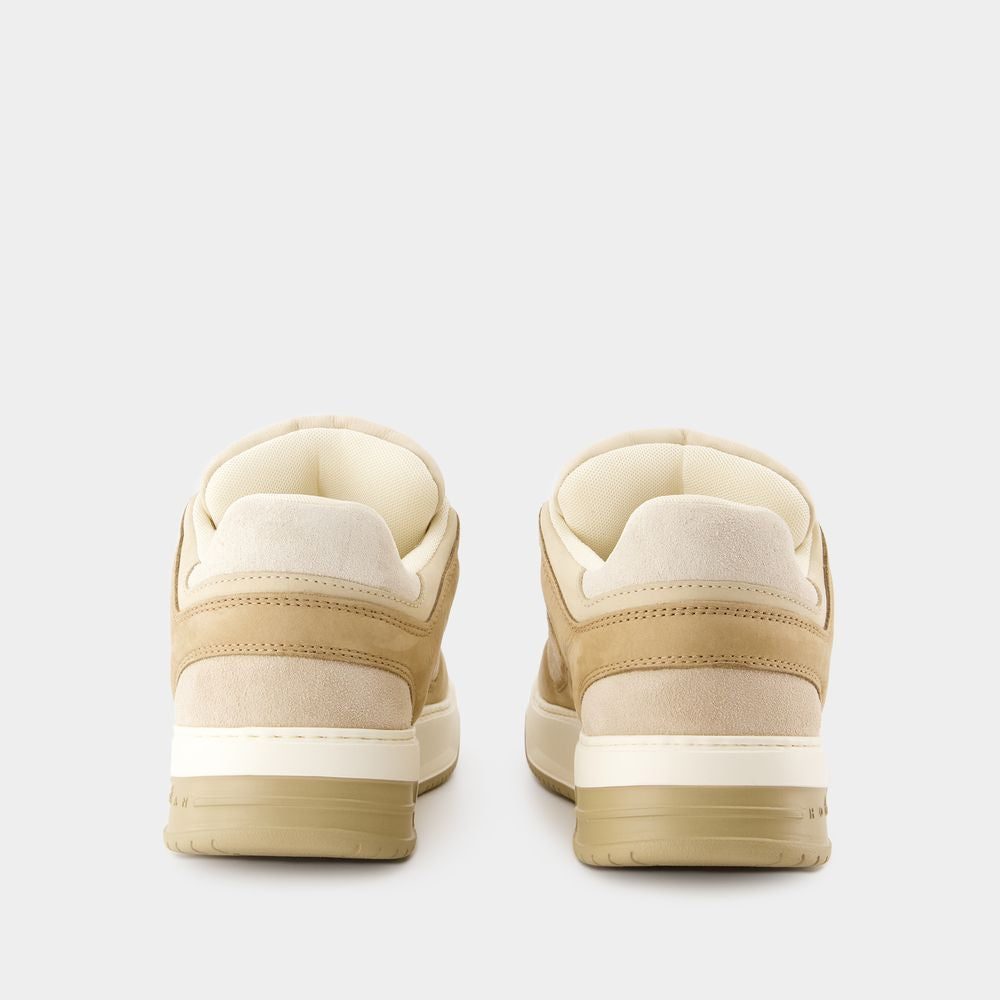 HOGAN Durable Leather Sneakers for Men - FW24