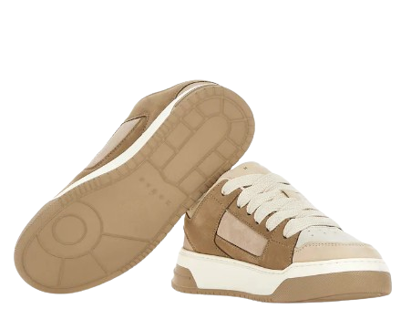 HOGAN Durable Leather Sneakers for Men - FW24