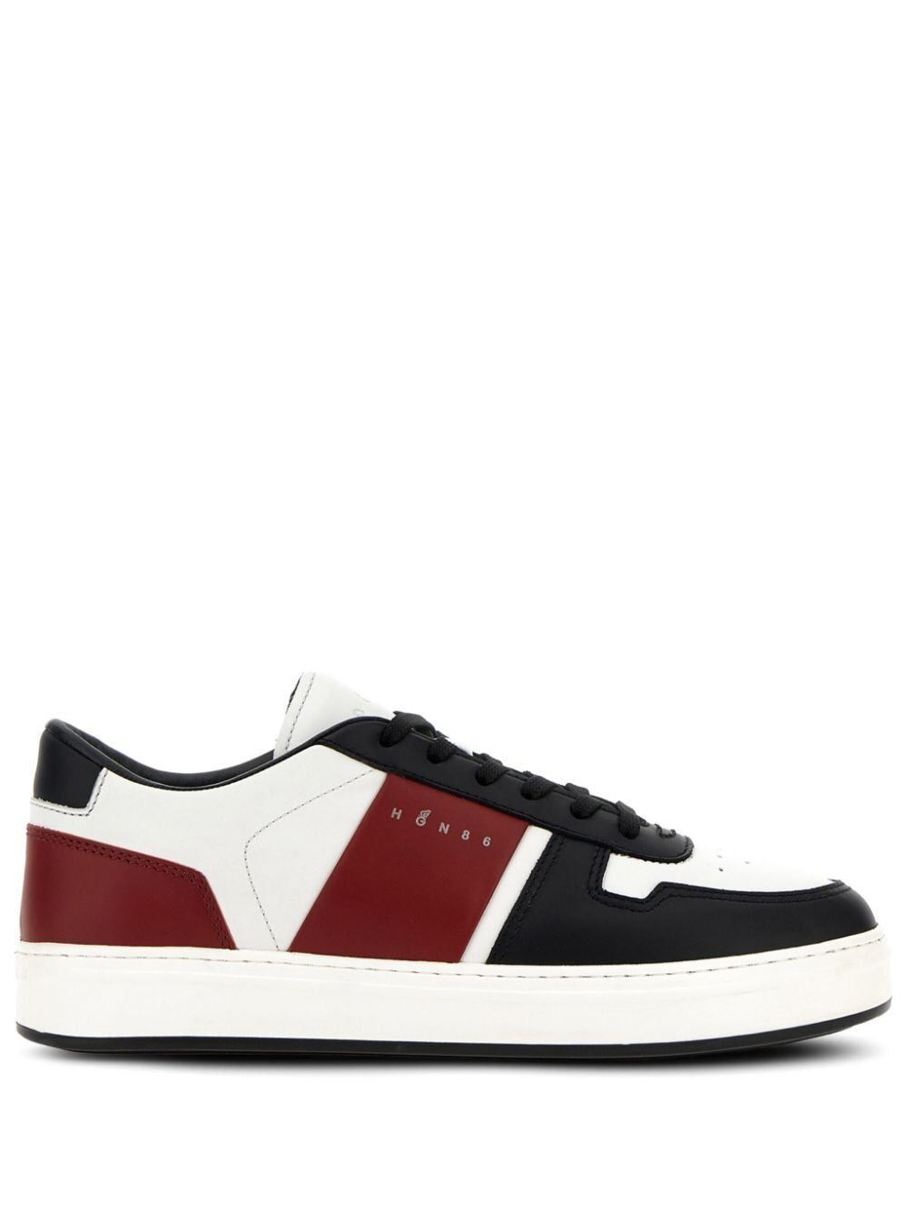 HOGAN All Logo Band Sleek Sneakers for Men